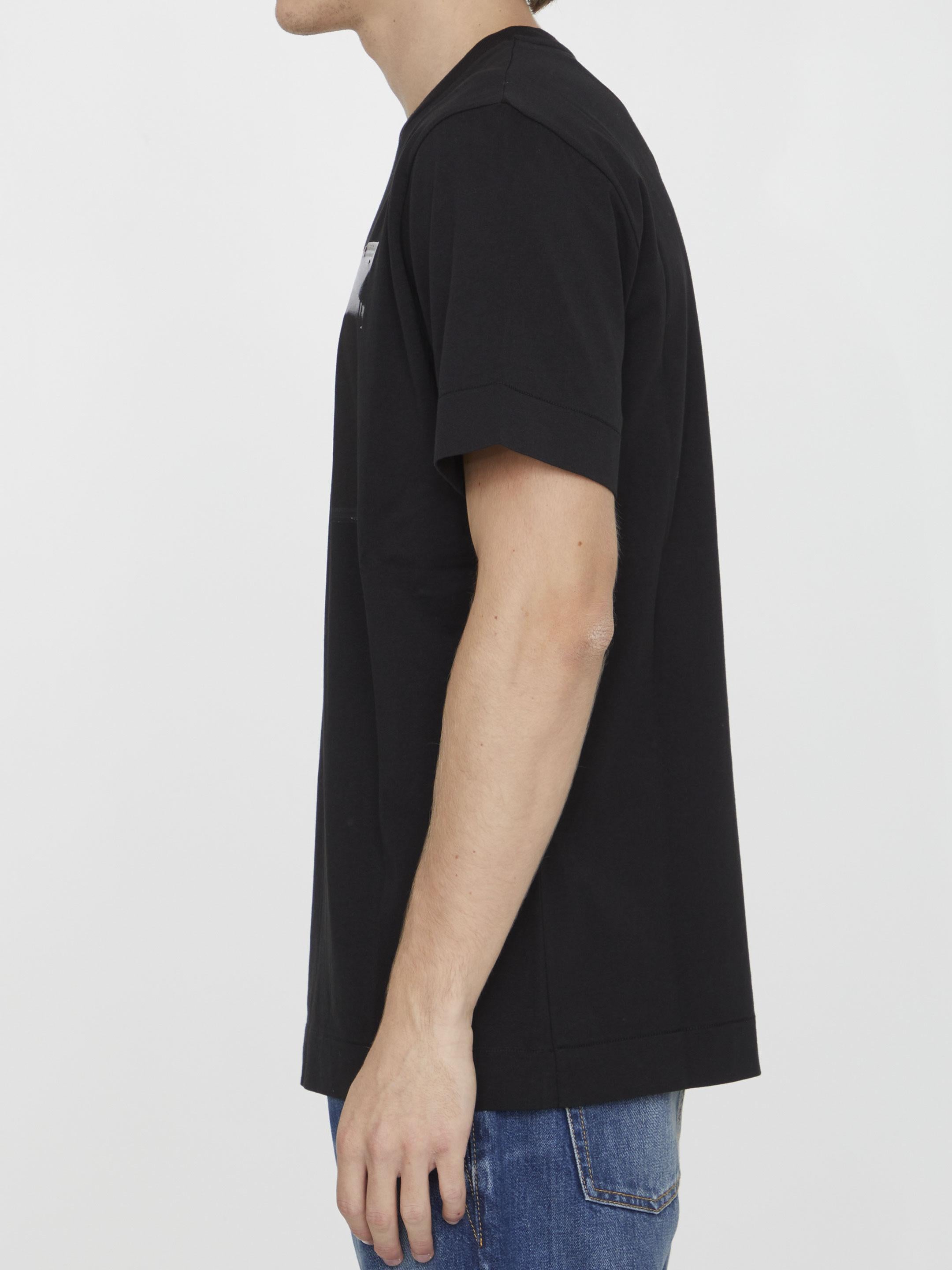 Printed cotton t-shirt