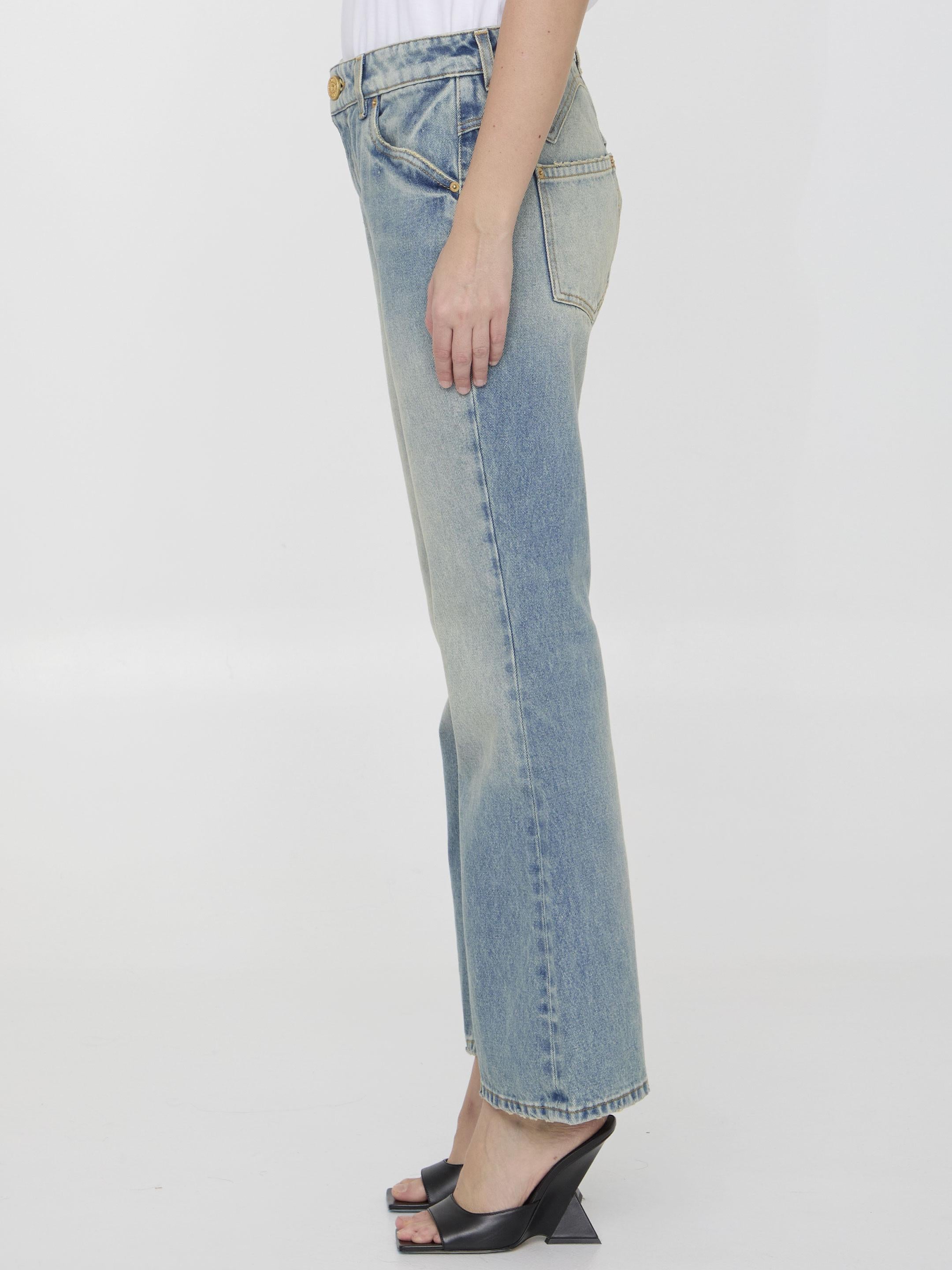 Western bootcut jeans