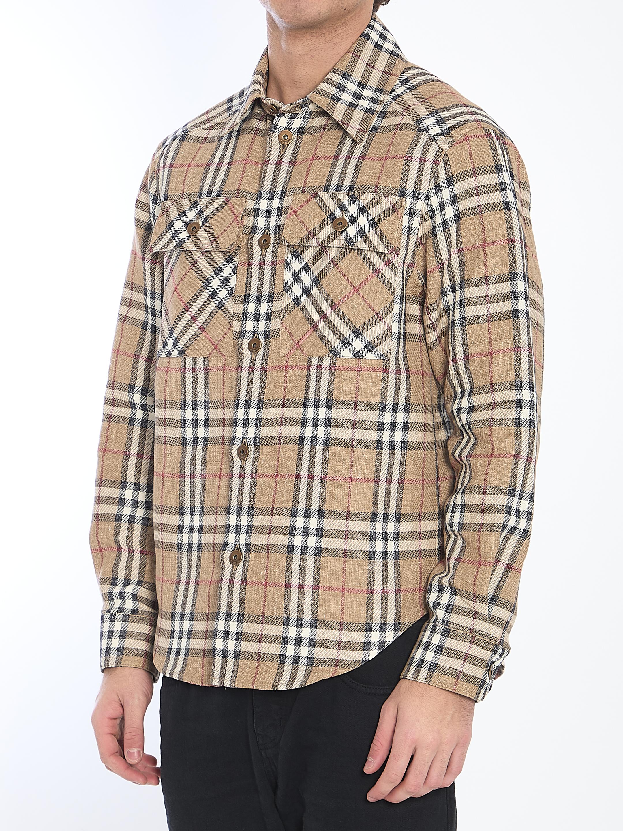 Check overshirt