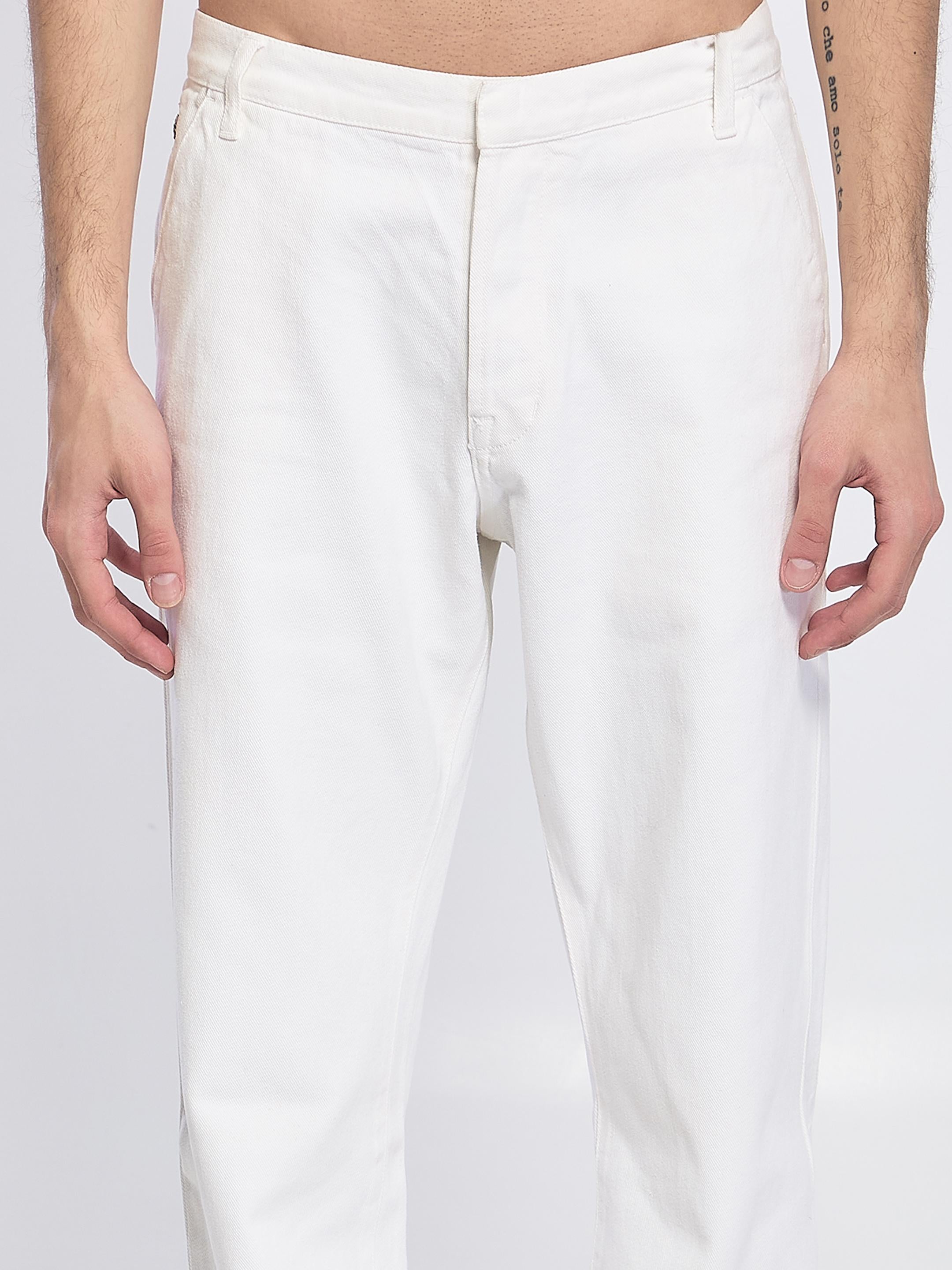White jeans