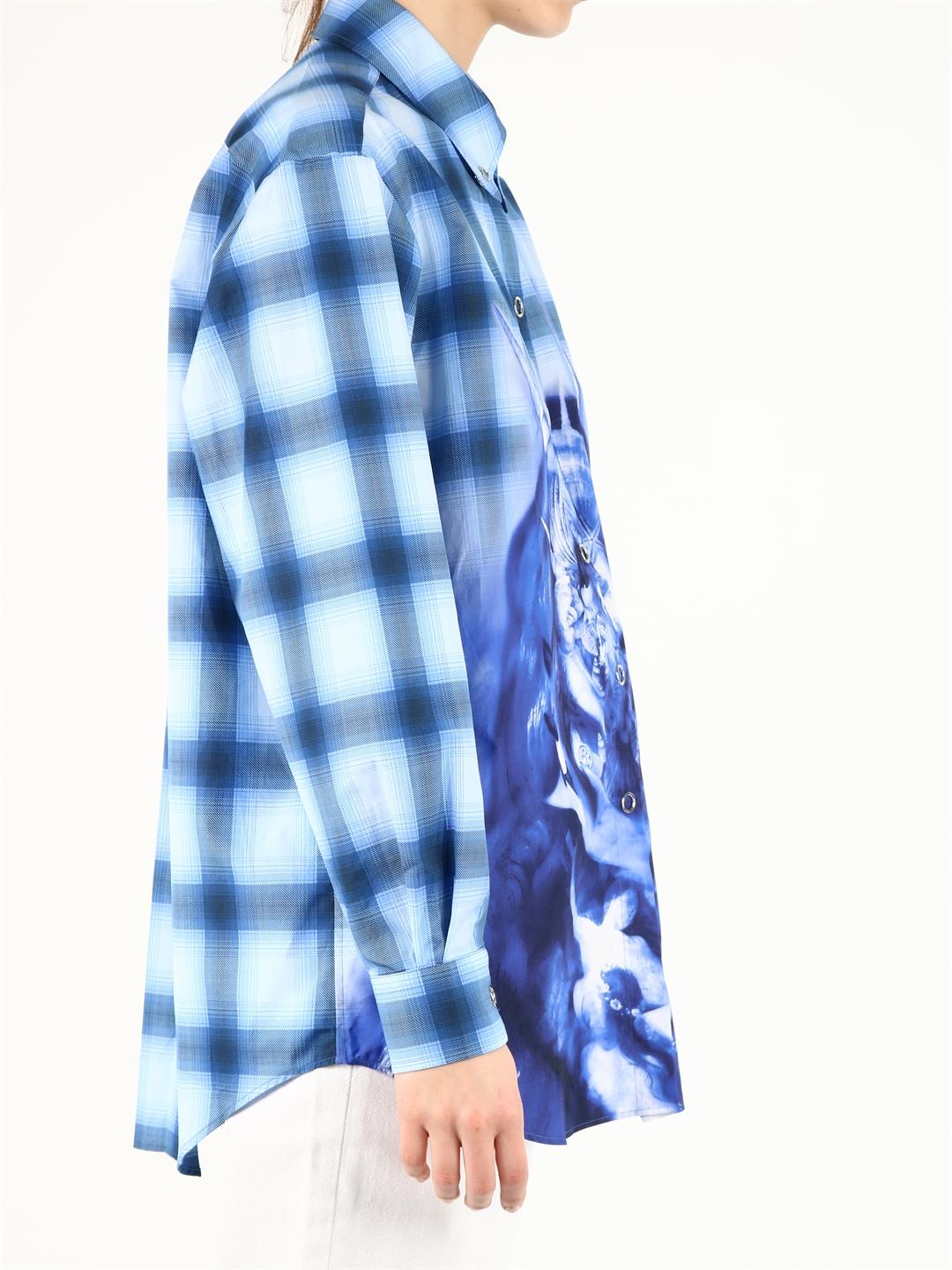 Printed cotton shirt