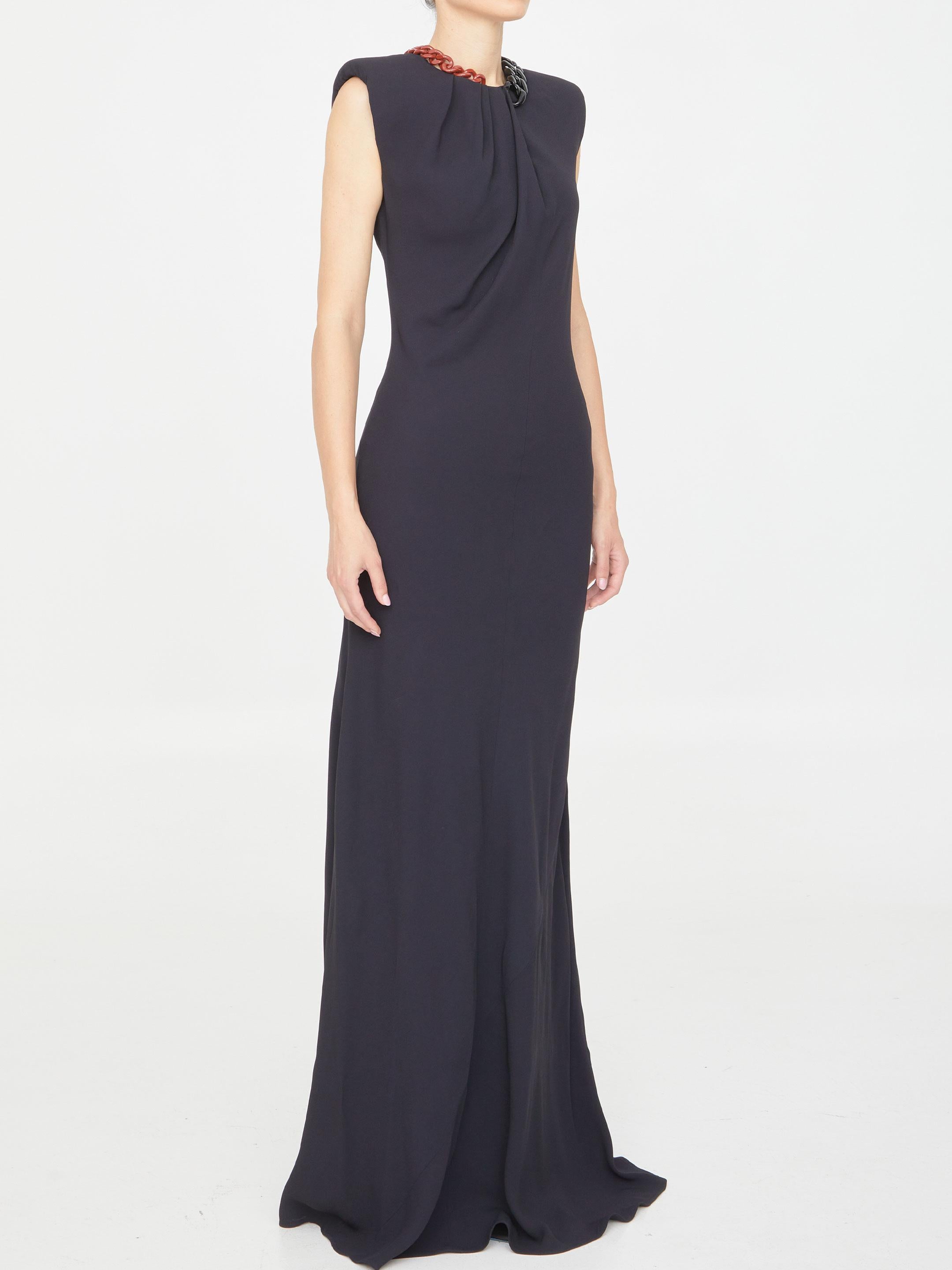 Chain long dress