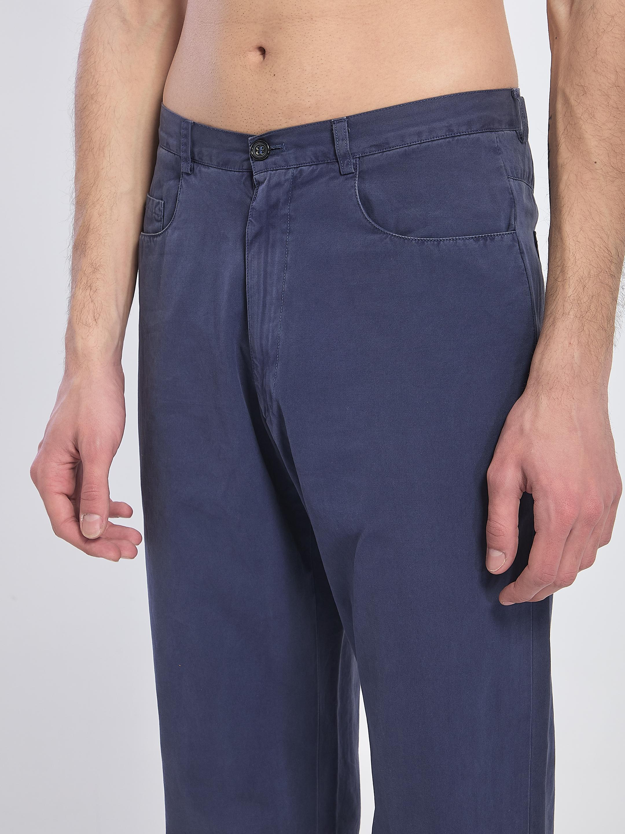 Blue trousers