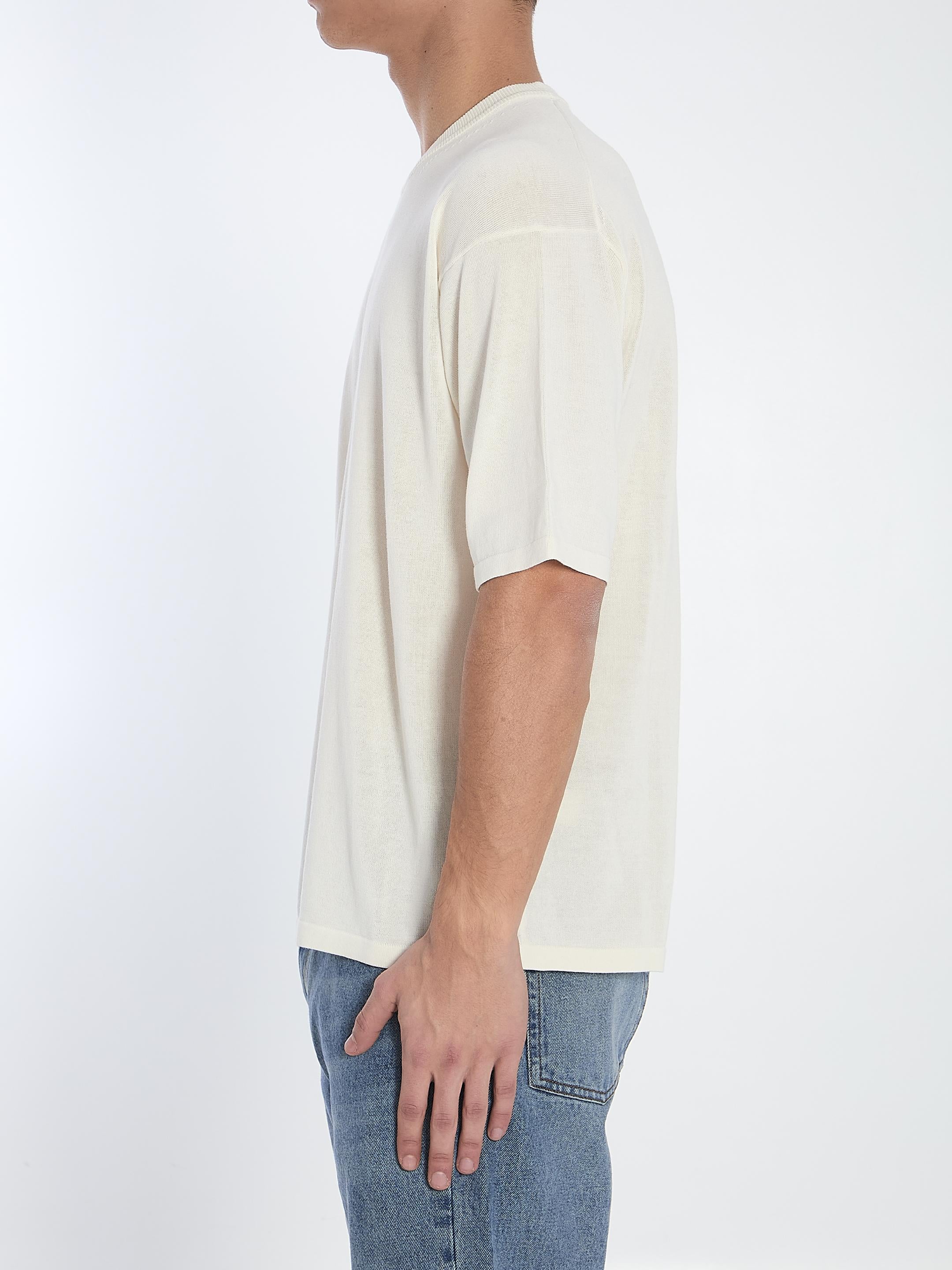 Knit t-shirt