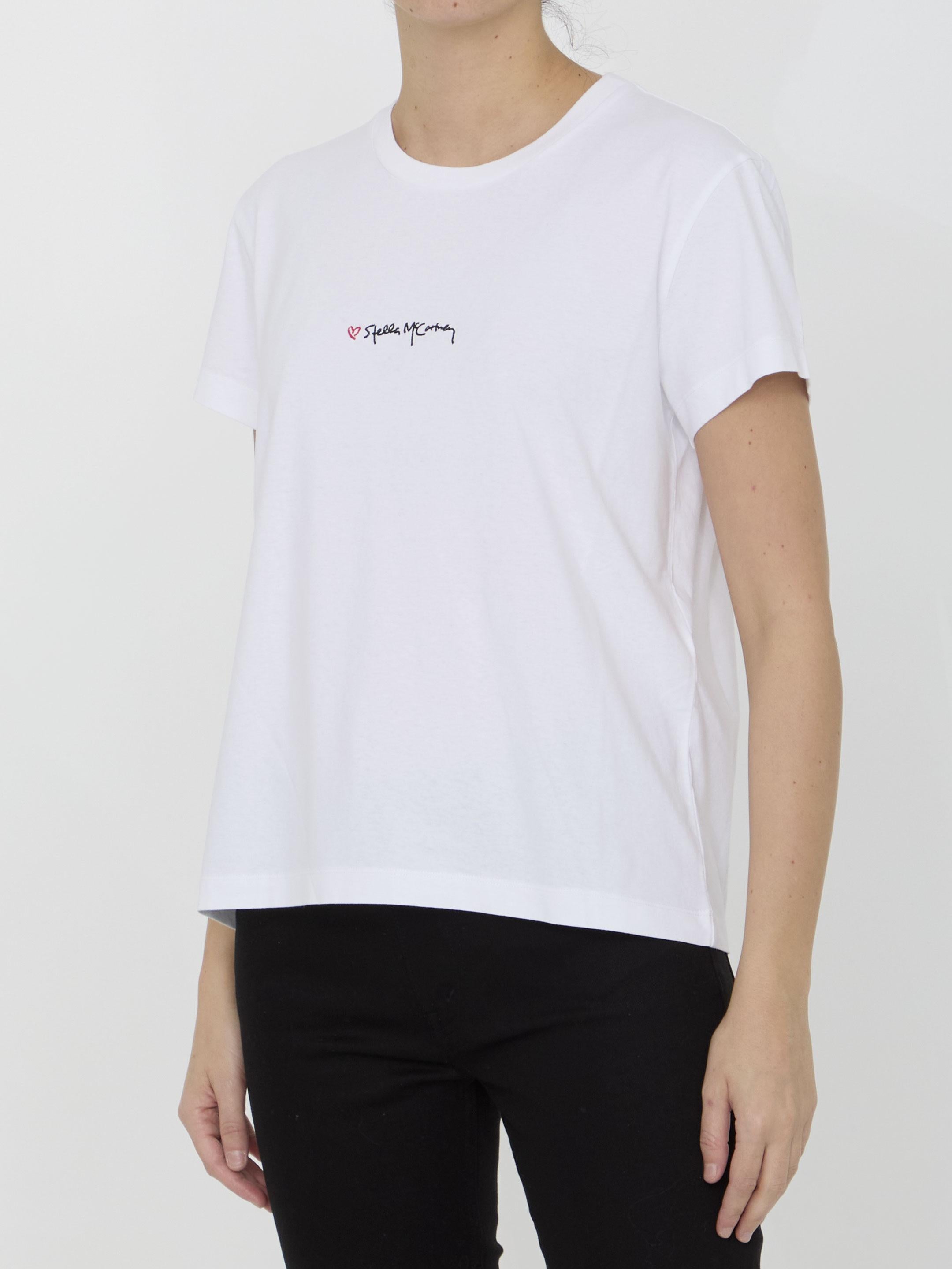 Embroidered t-shirt