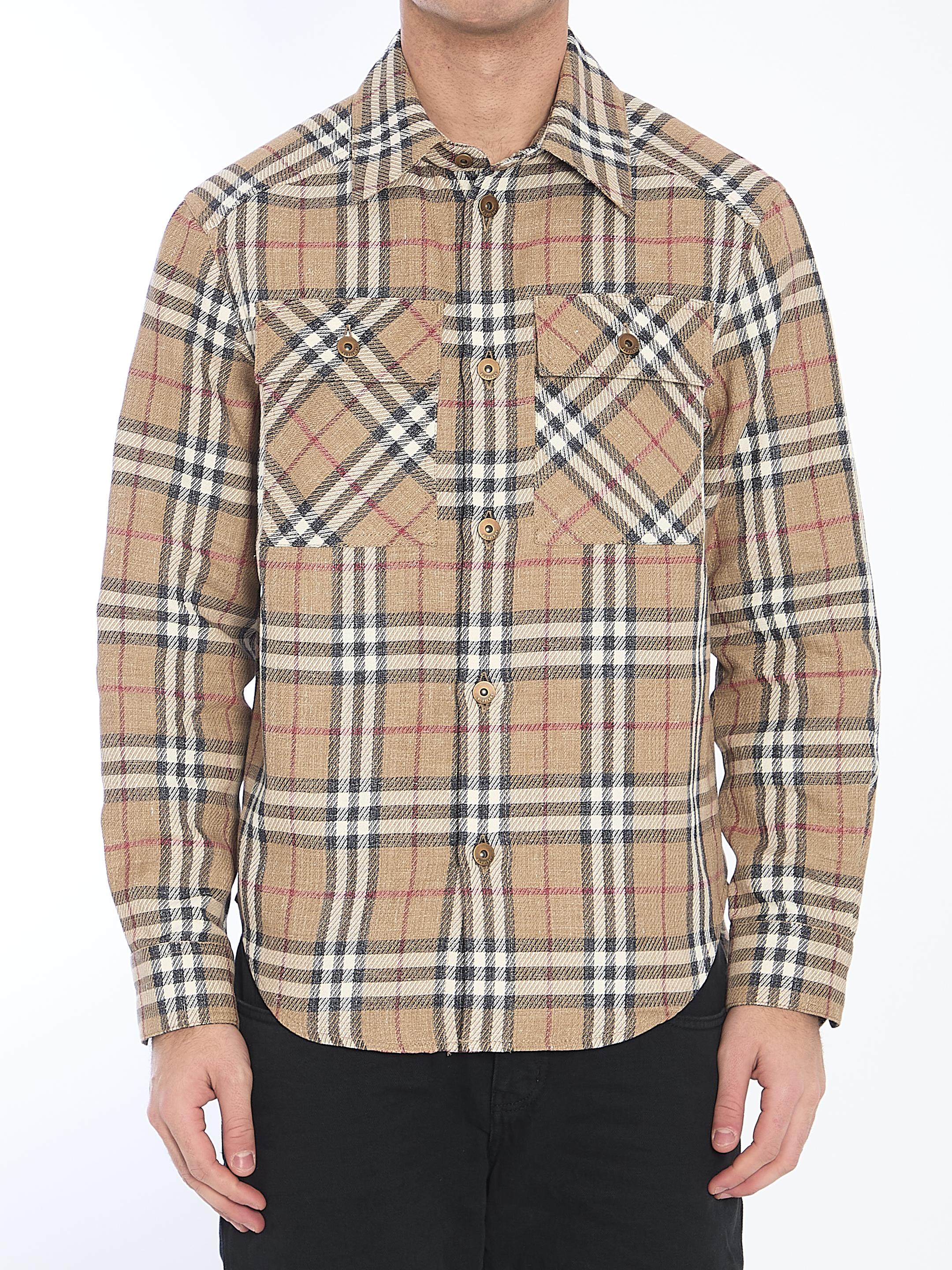 Check overshirt