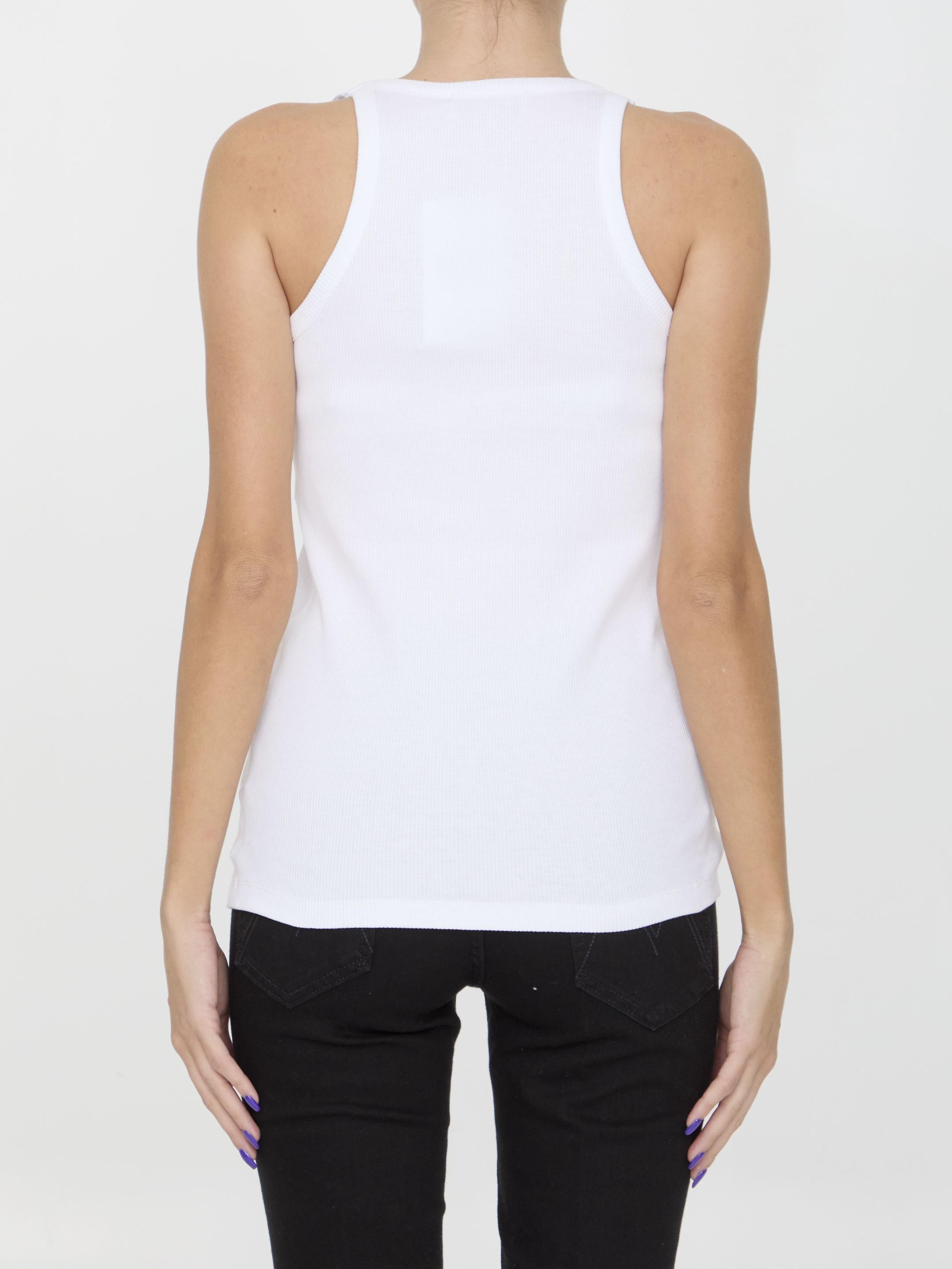Snap-button tank top