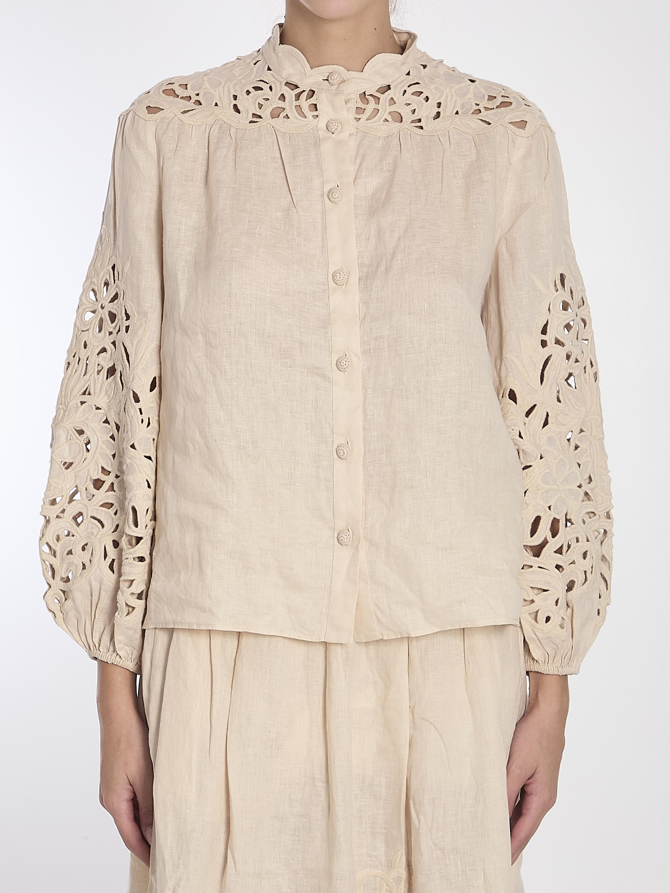 Wylie embroidered blouse