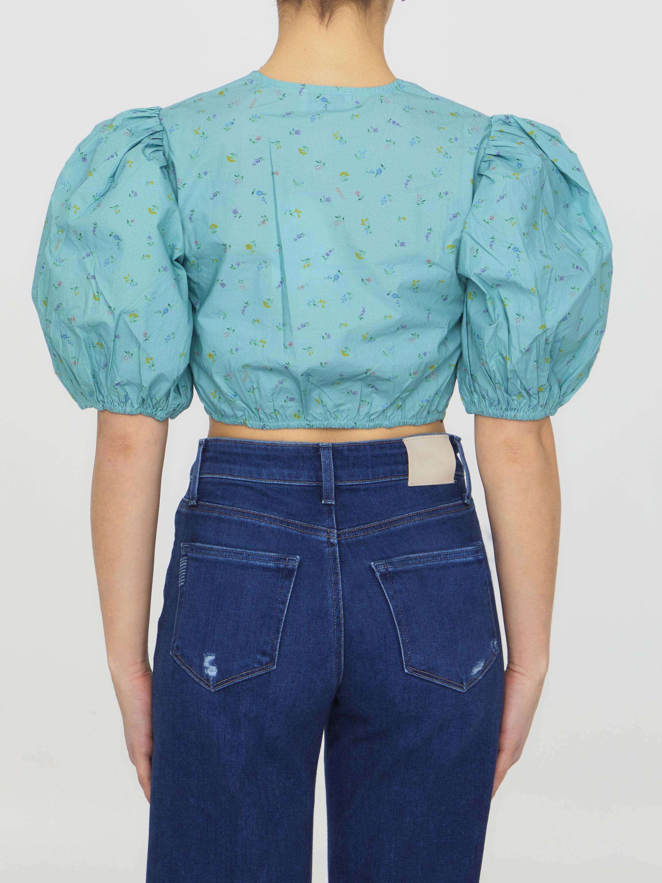 Floral-print top