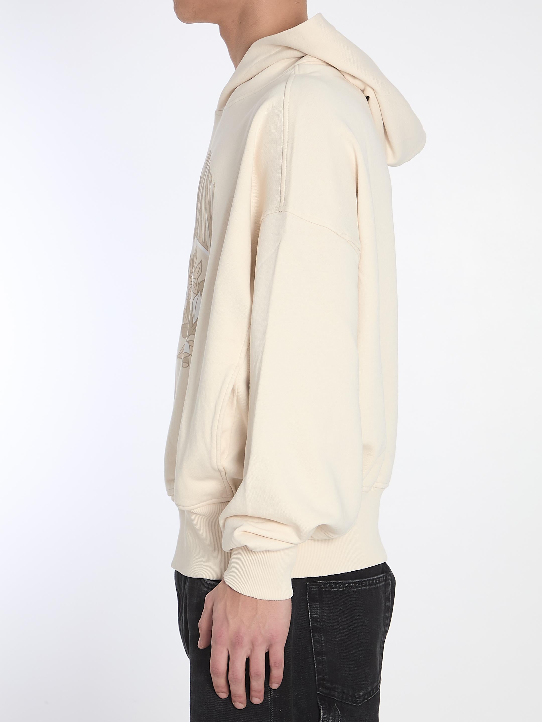 Hoodie with embroidery
