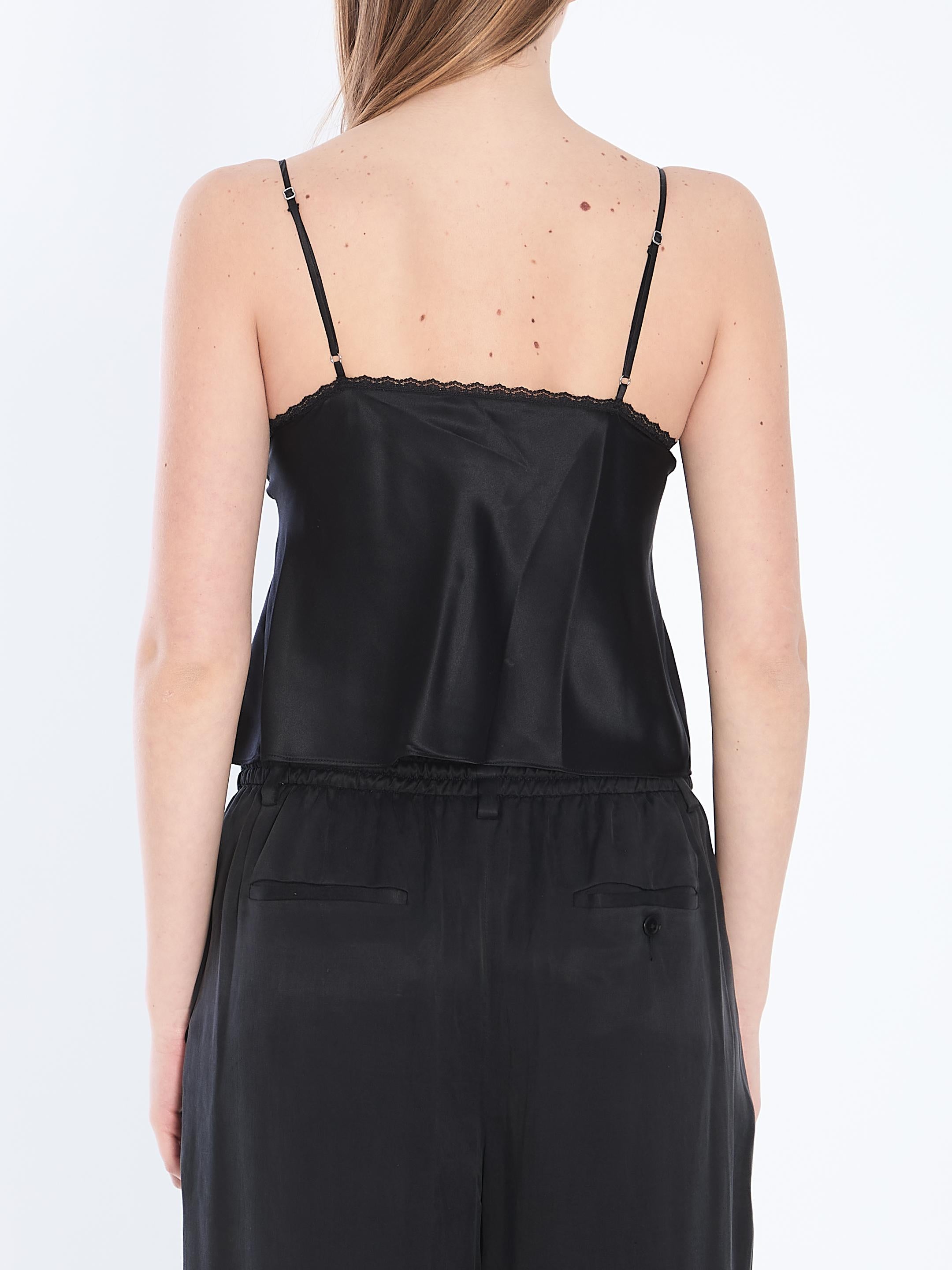 Silk charmeuse camisole