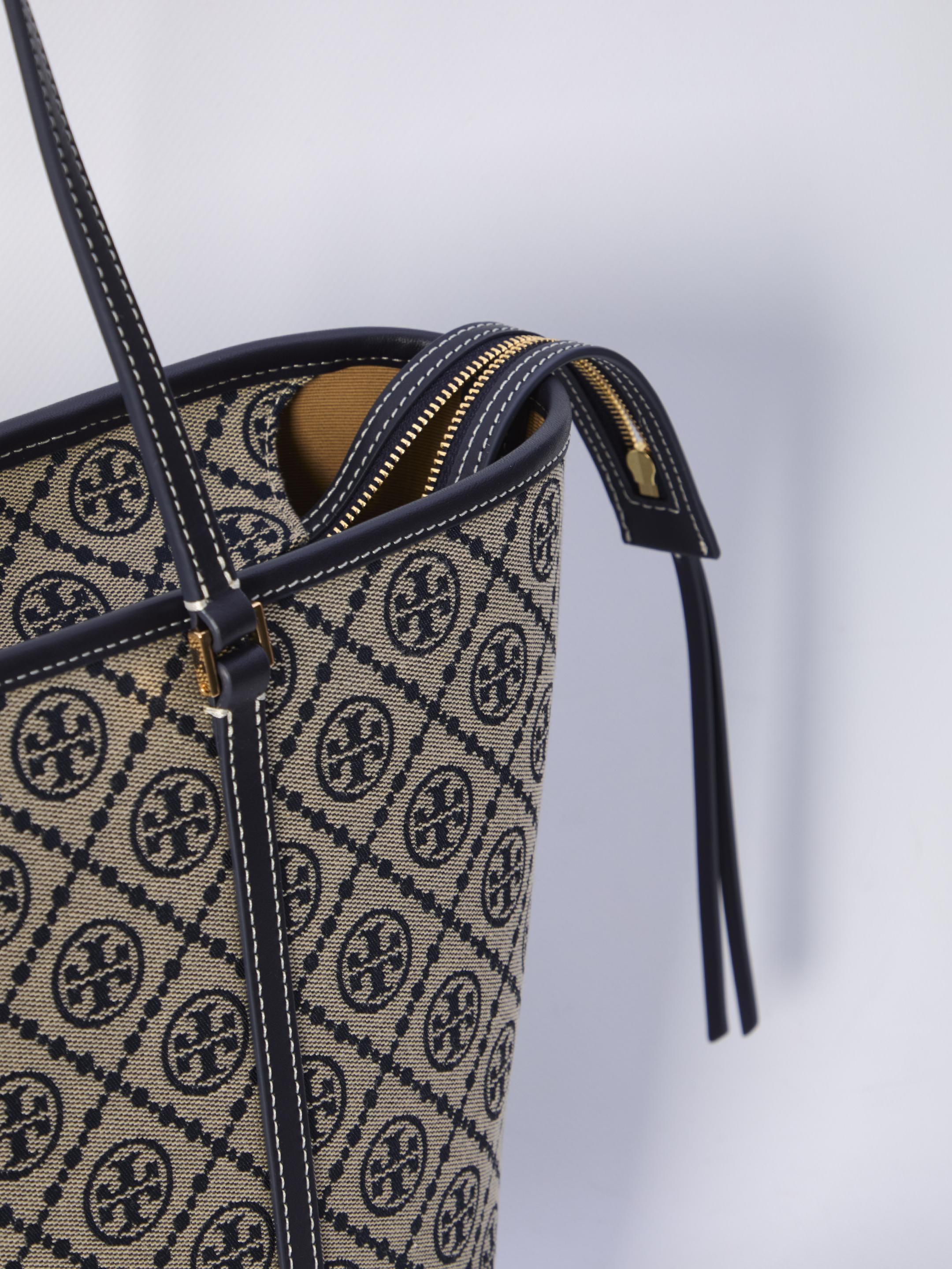 T Monogram Zip Tote bag