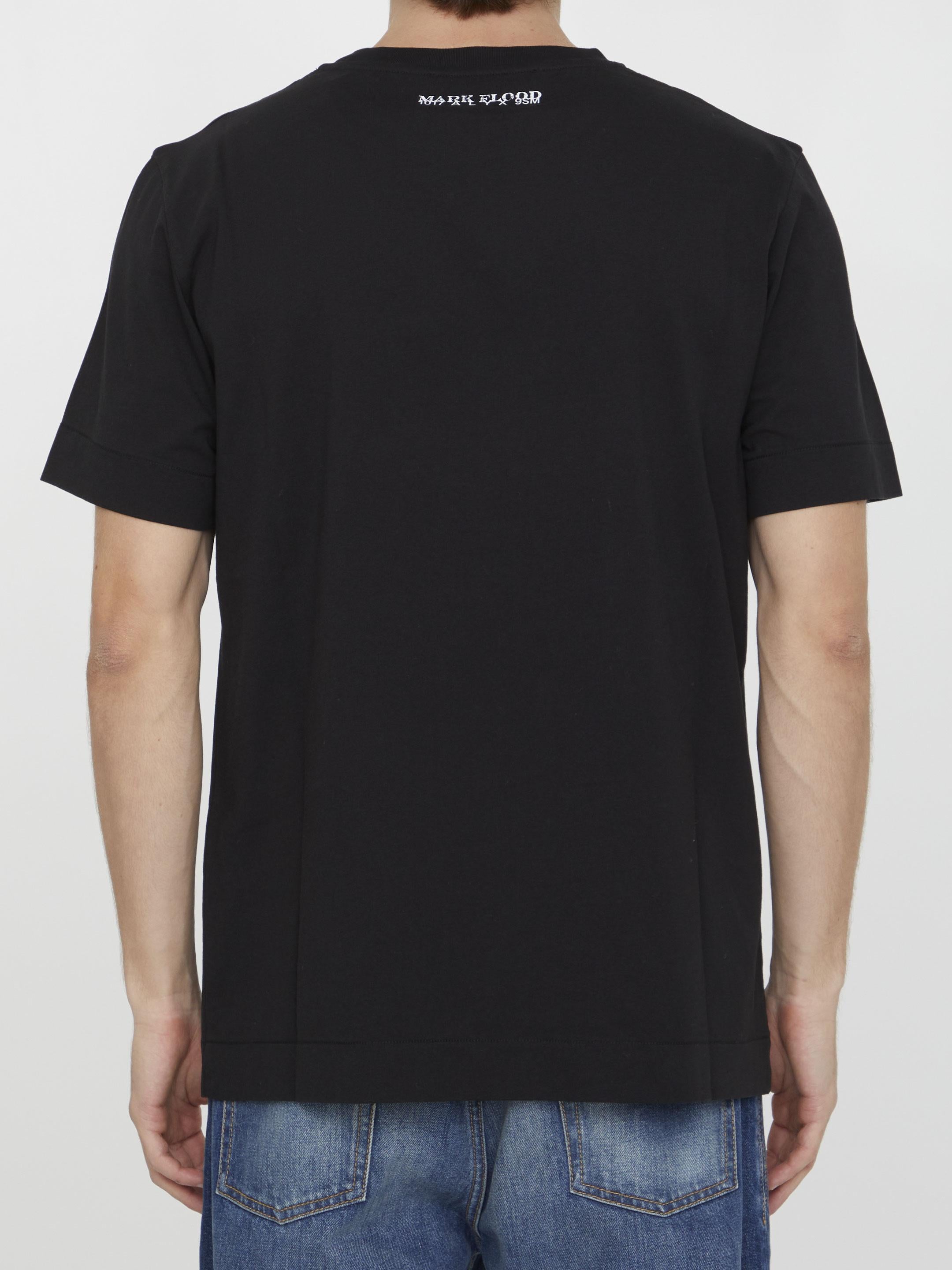 Printed cotton t-shirt