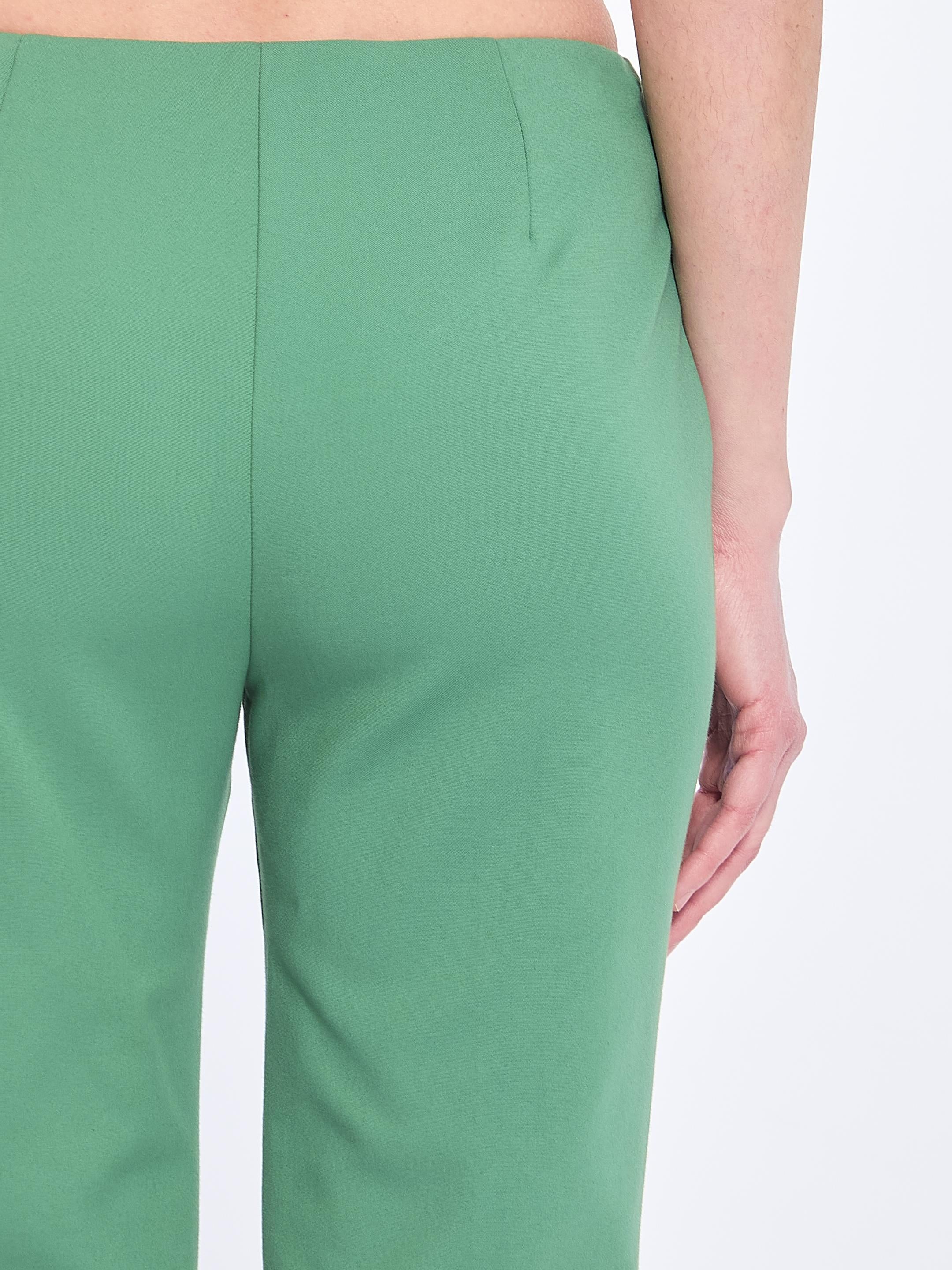 Green trousers