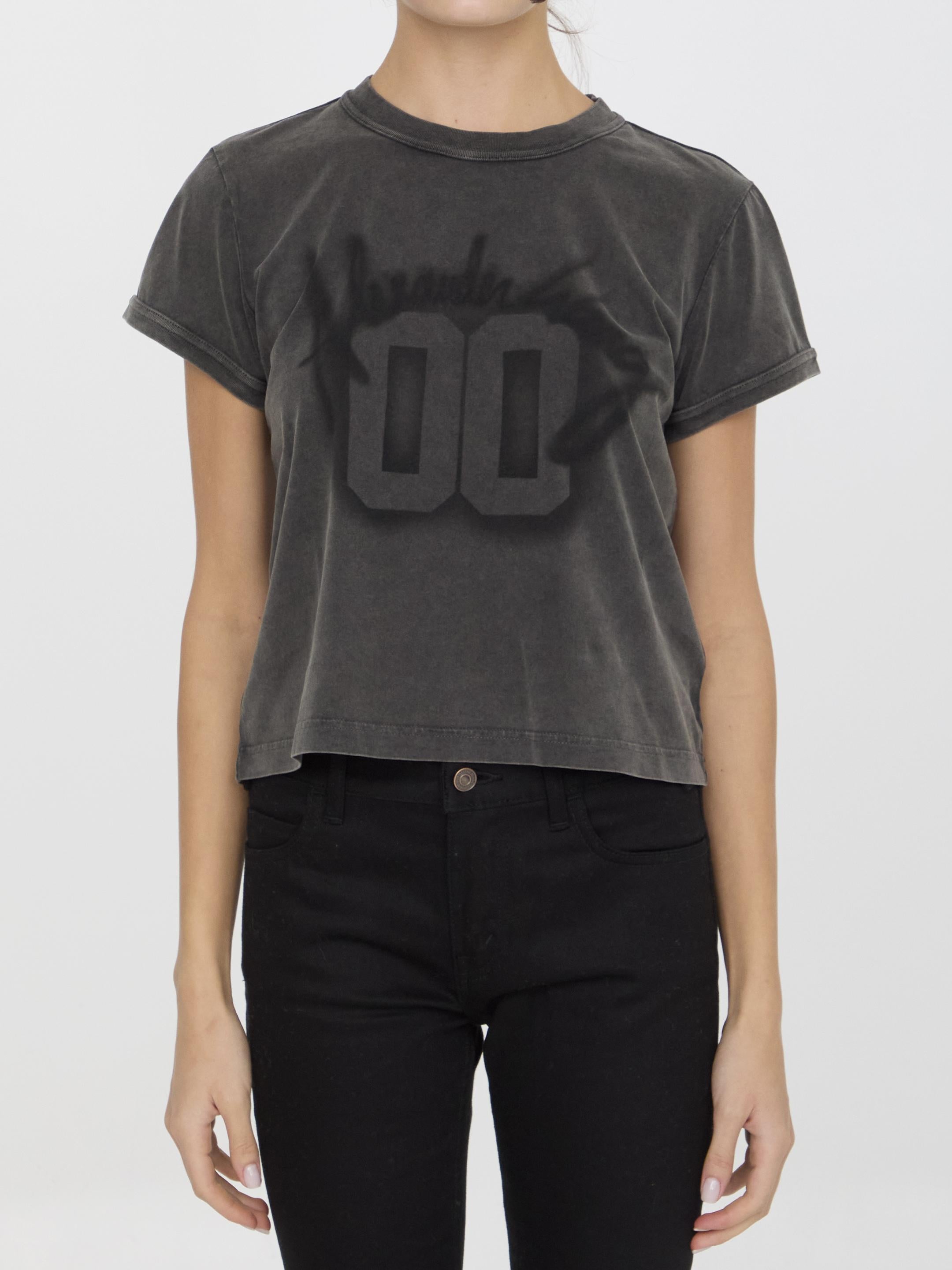 T-shirt with 00 graphic