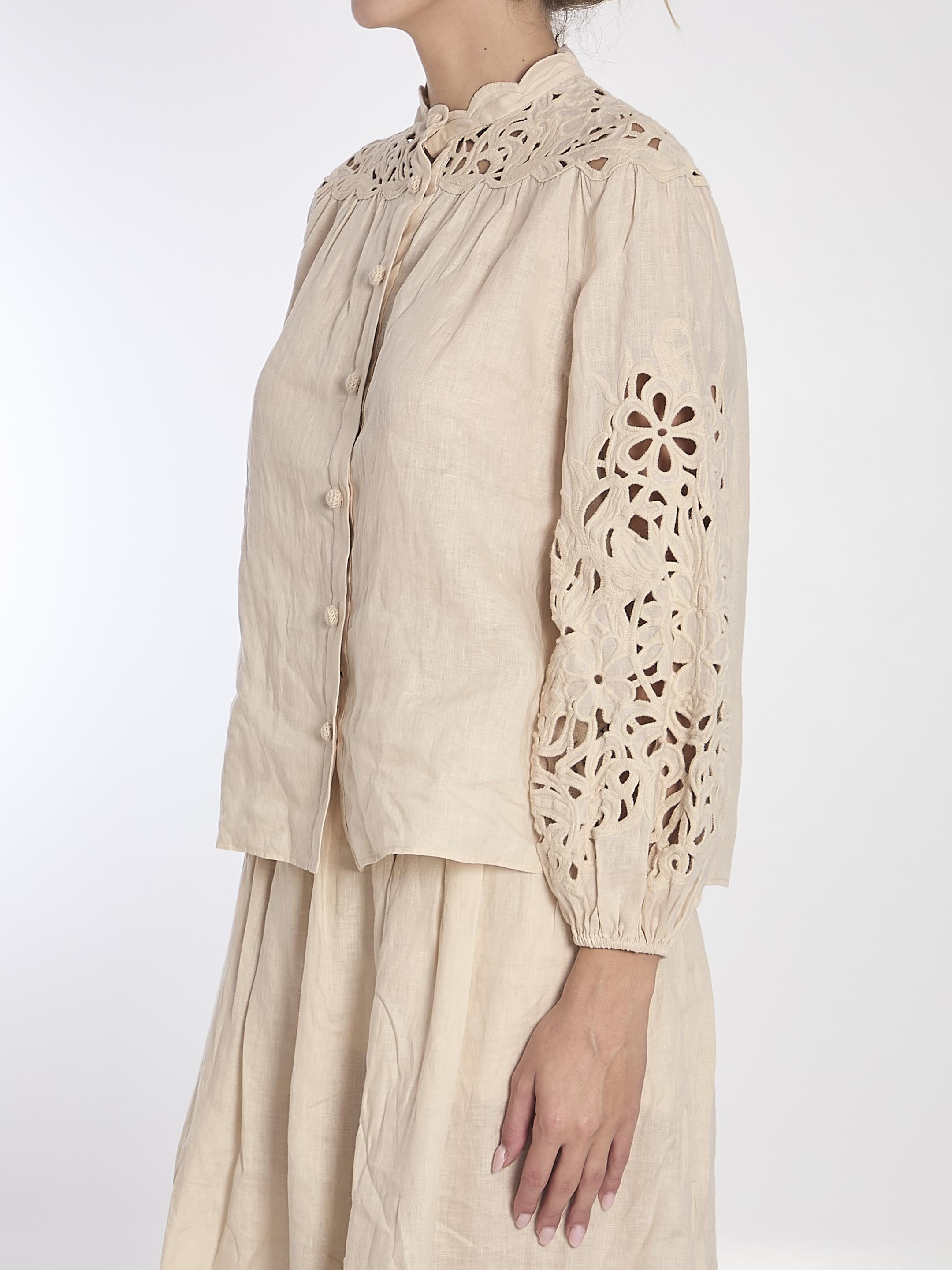 Wylie embroidered blouse