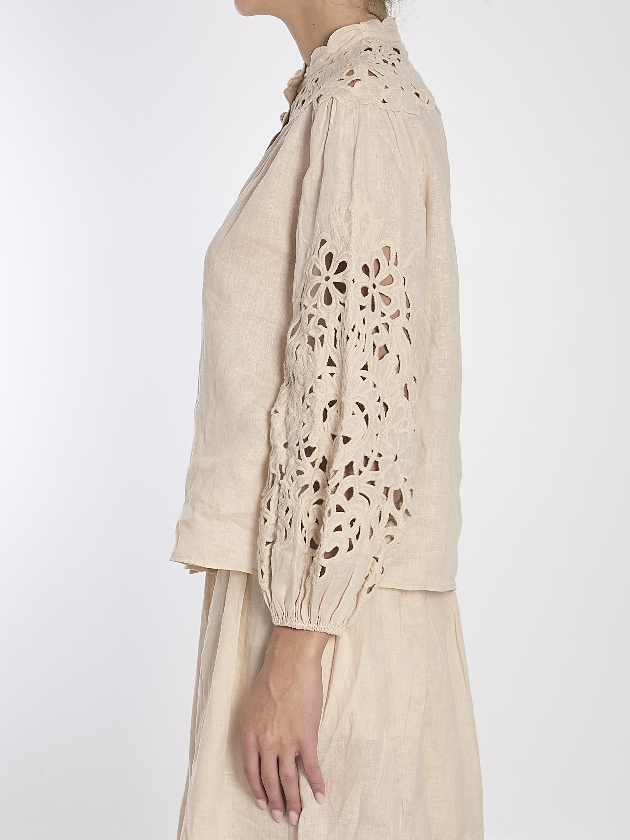 Wylie embroidered blouse