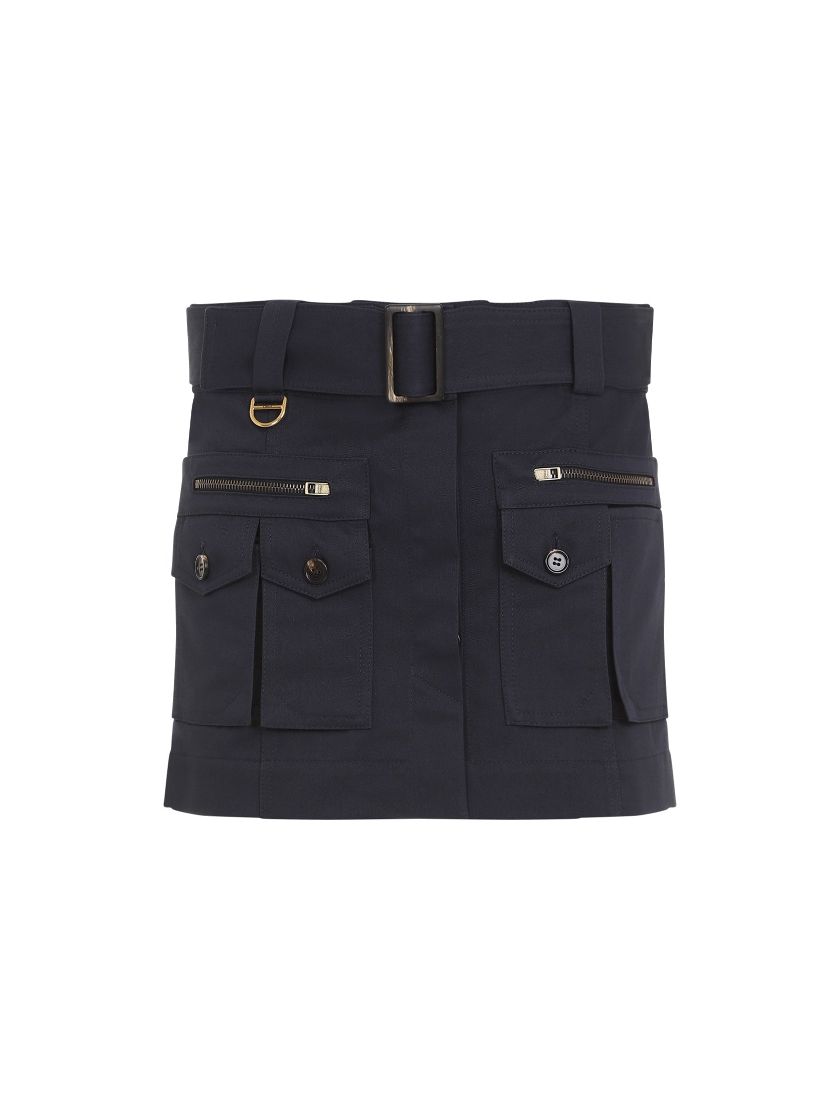 Cotton Mini Skirt