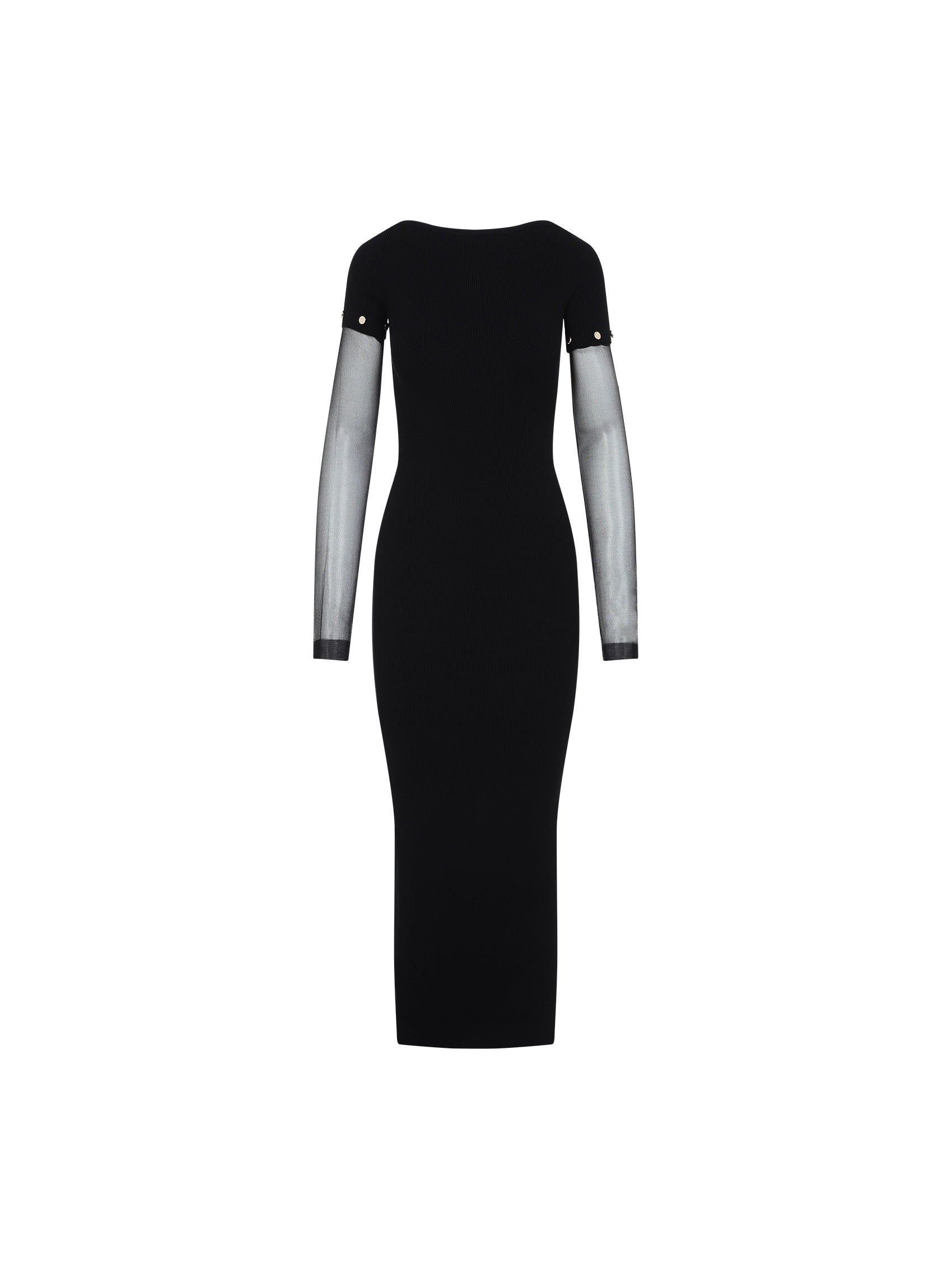 Grazia Transparent Sleeves Dress