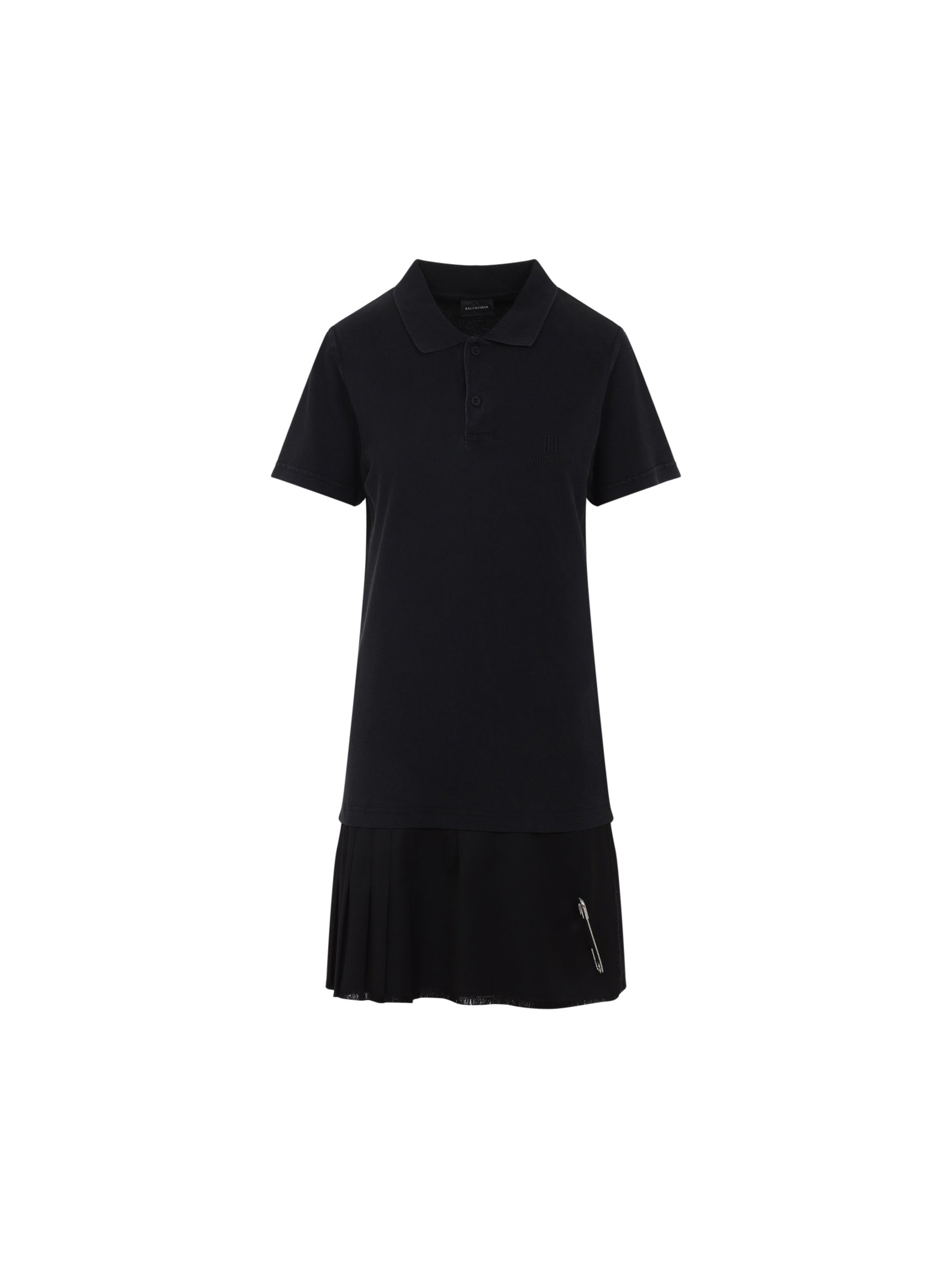 Layered Polo Mini Dress