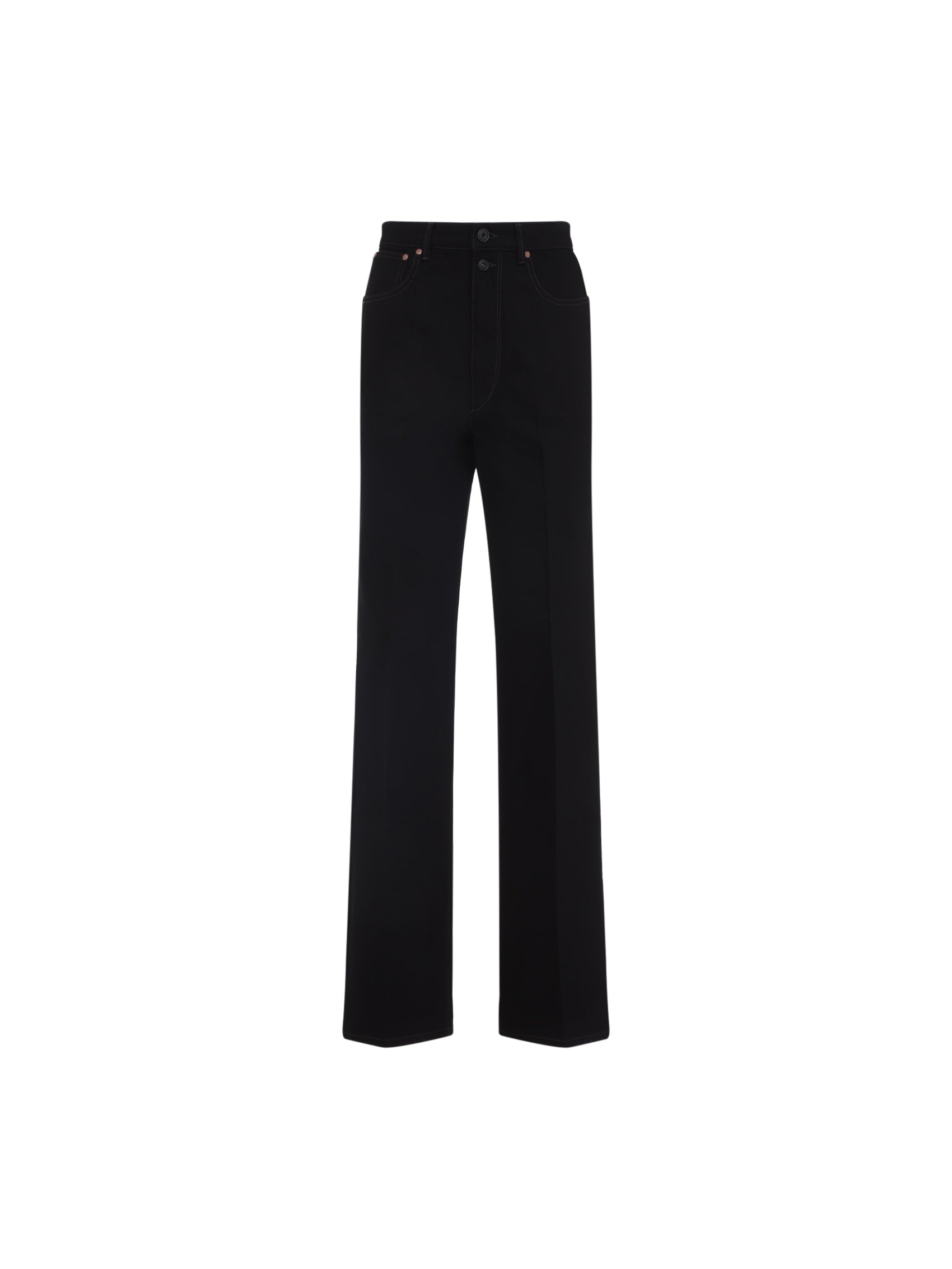 High Waisted Straight Pants