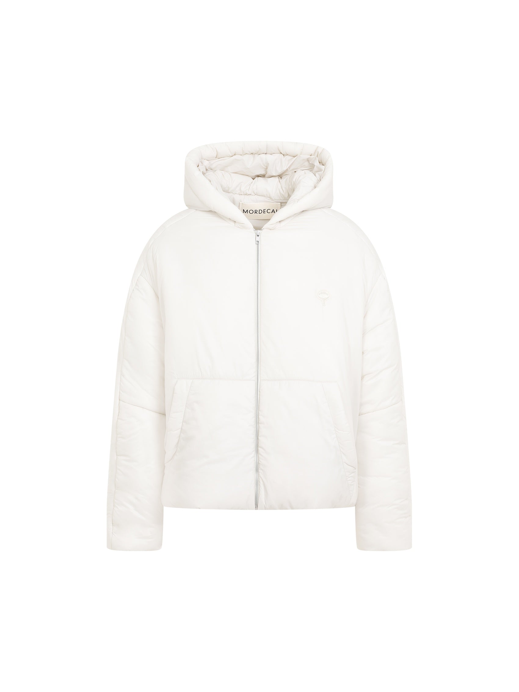 Padded Hooded Nylon Jacket