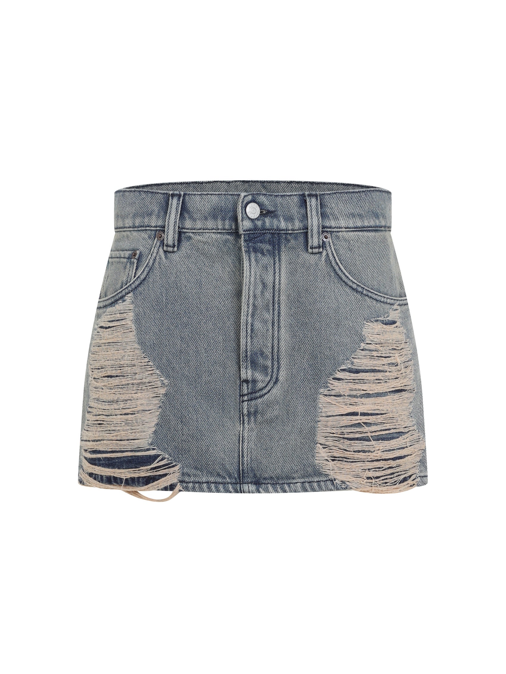Denim Mini Skirt