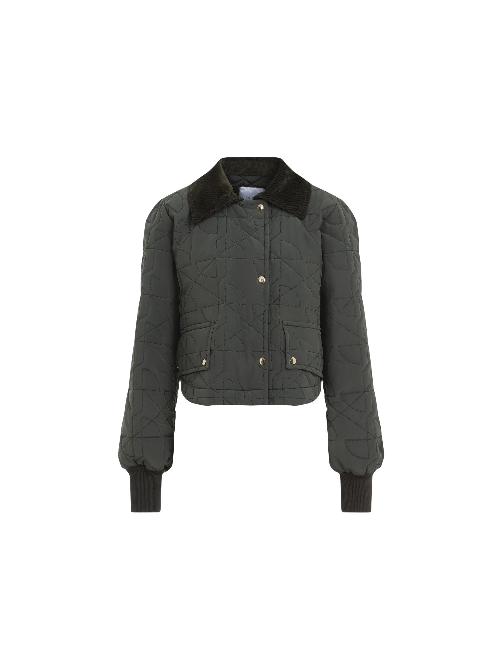 Cropped Quilted Blouson