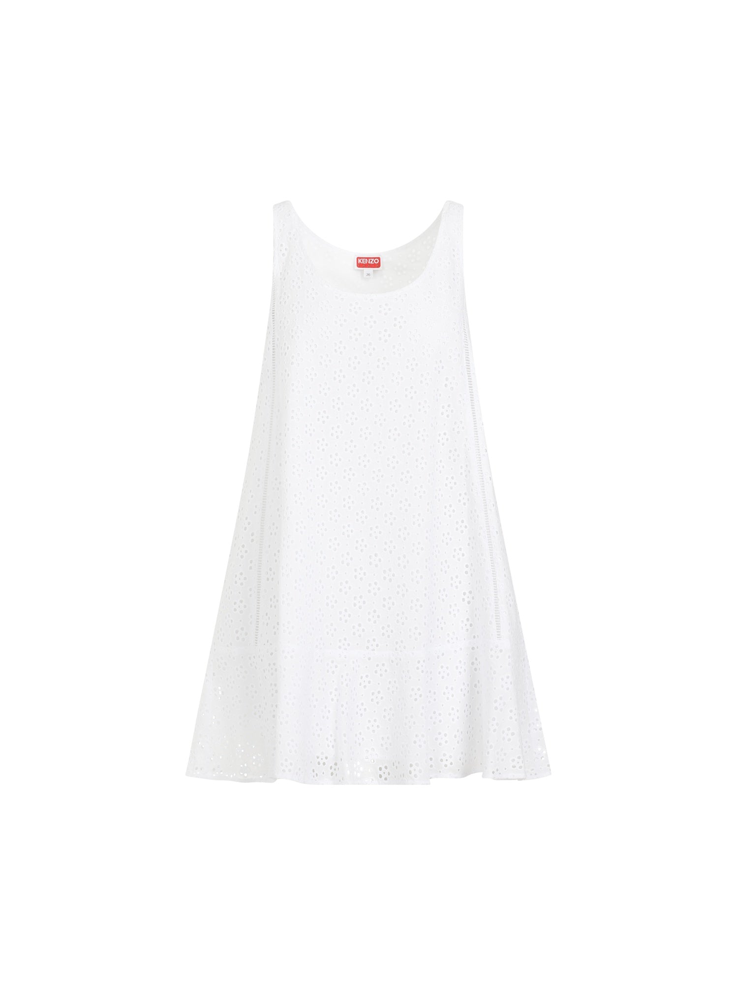 Broderie Anglaise Mini Dress