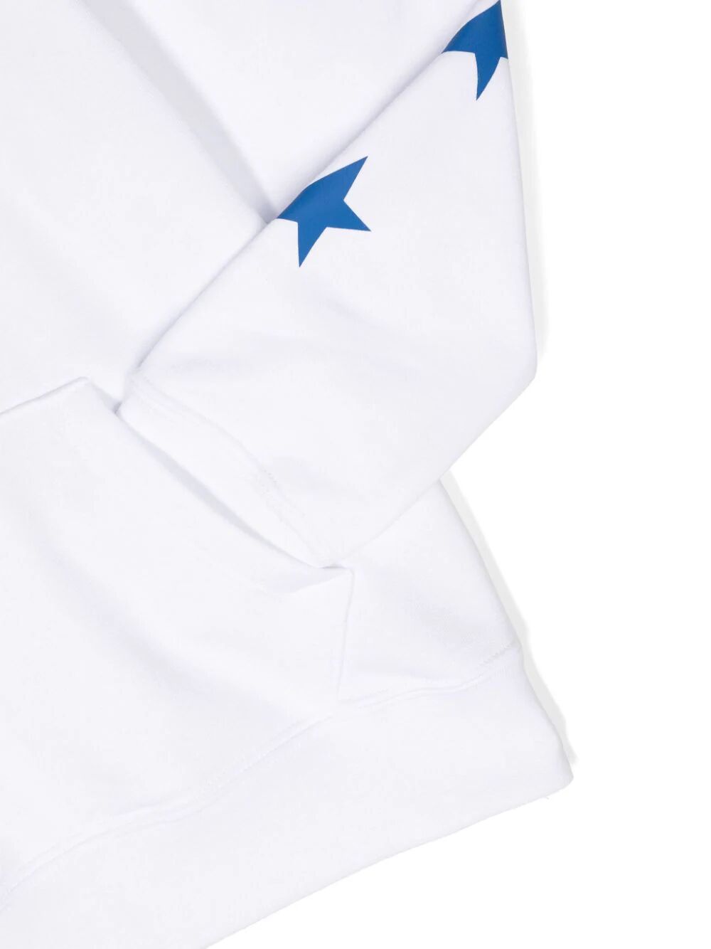 FELPA CAPPUCCIO STAMPA STELLE