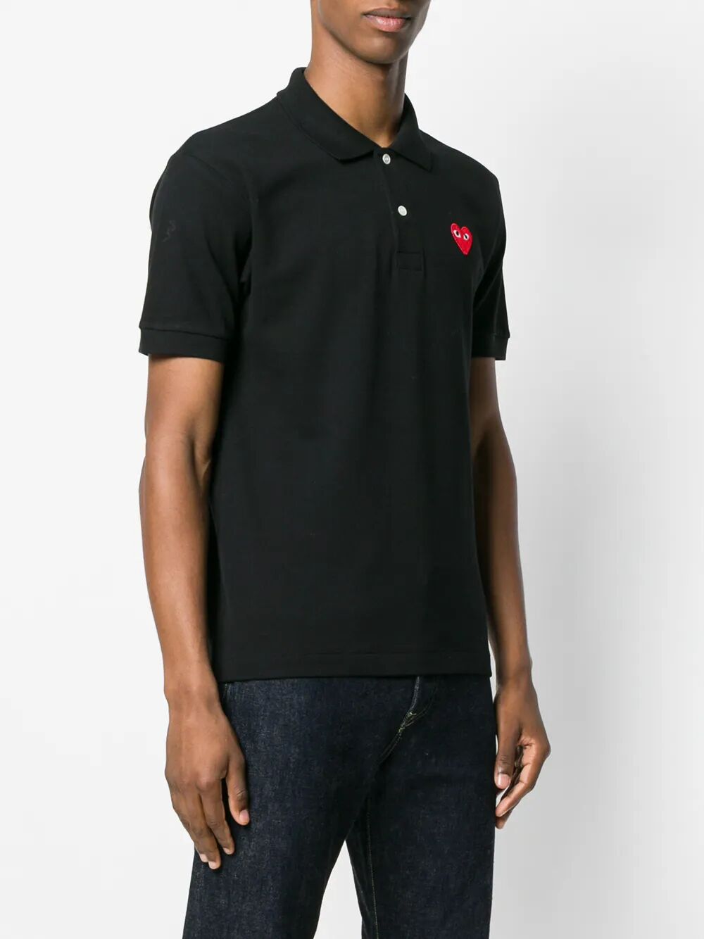 RED HEART COTTON POLO
