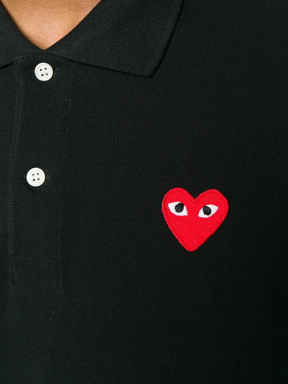 RED HEART COTTON POLO