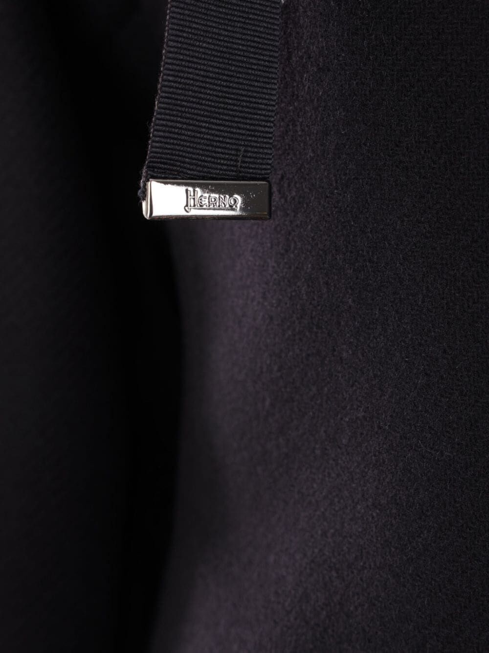 FLARED PADDED WOOL COAT