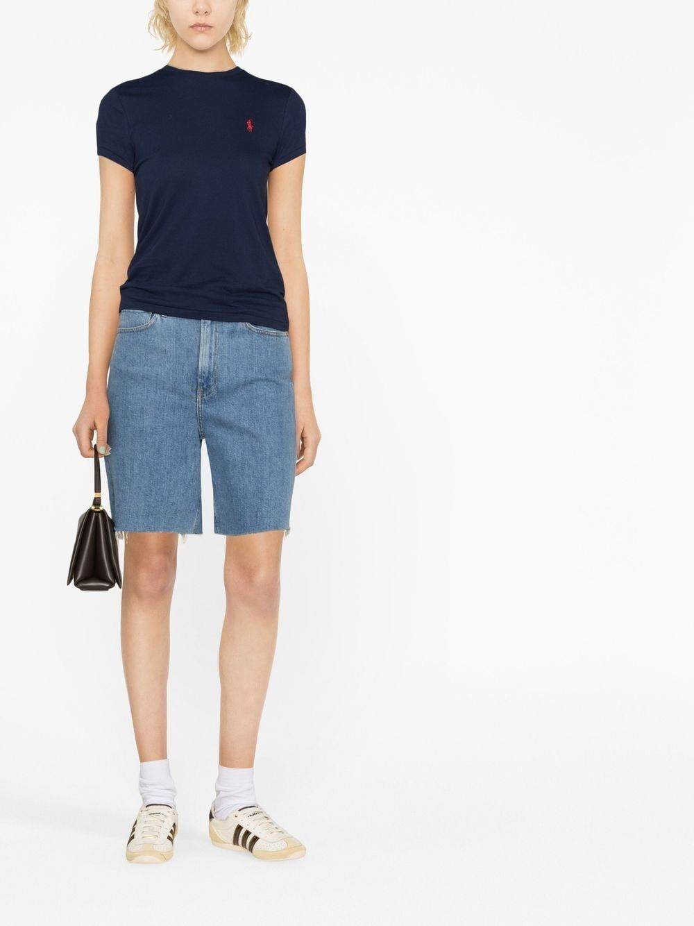 COTTON JERSEY CREWNECK T-SHIRT