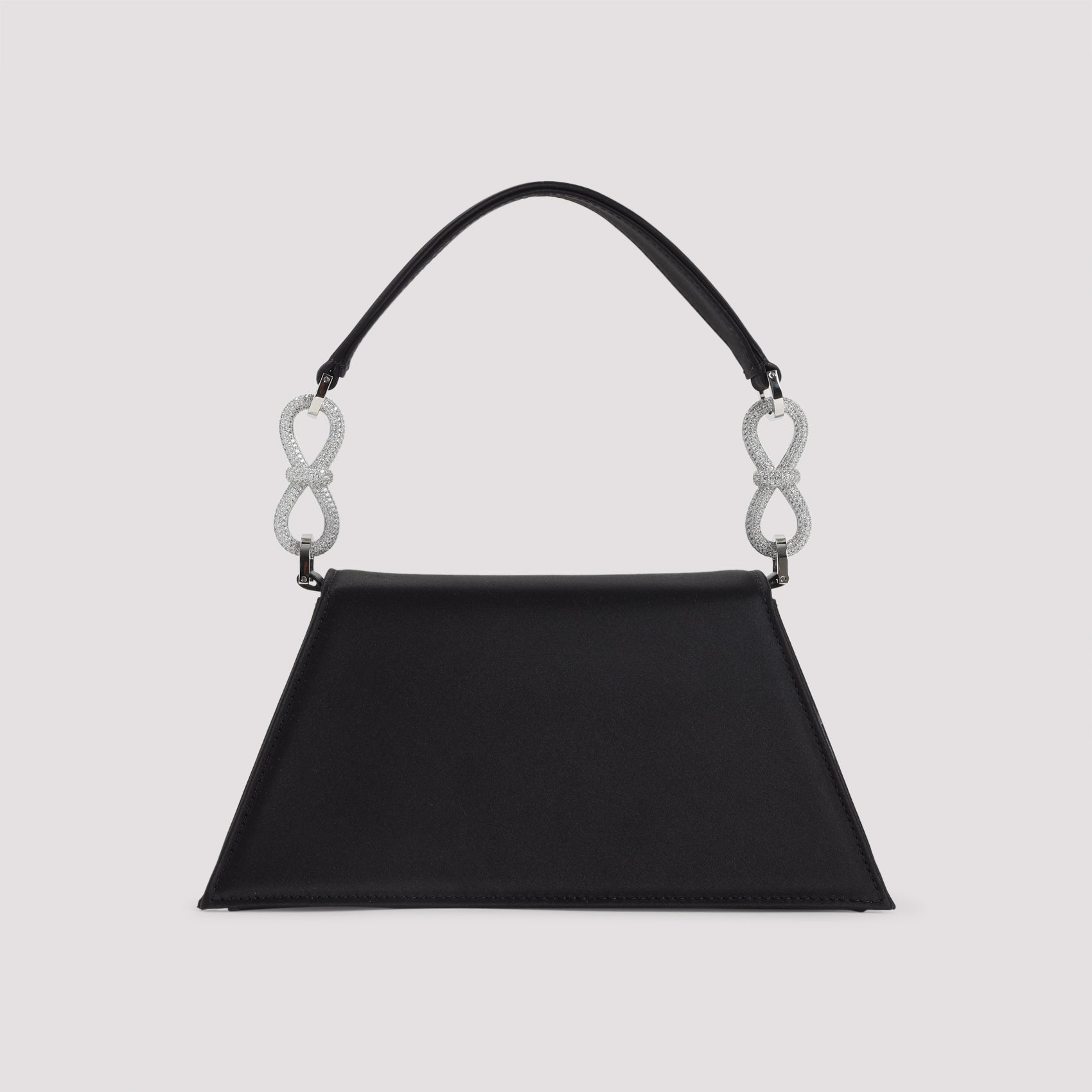 Mach&Mach Samatha Double Bow Satin Shoulder Bag