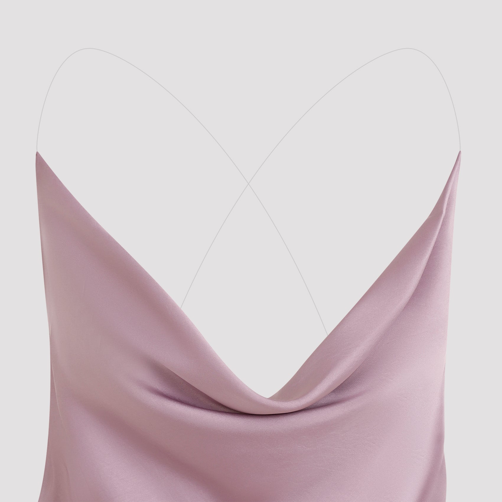 Evergreen Invisible Strap Slip Dress