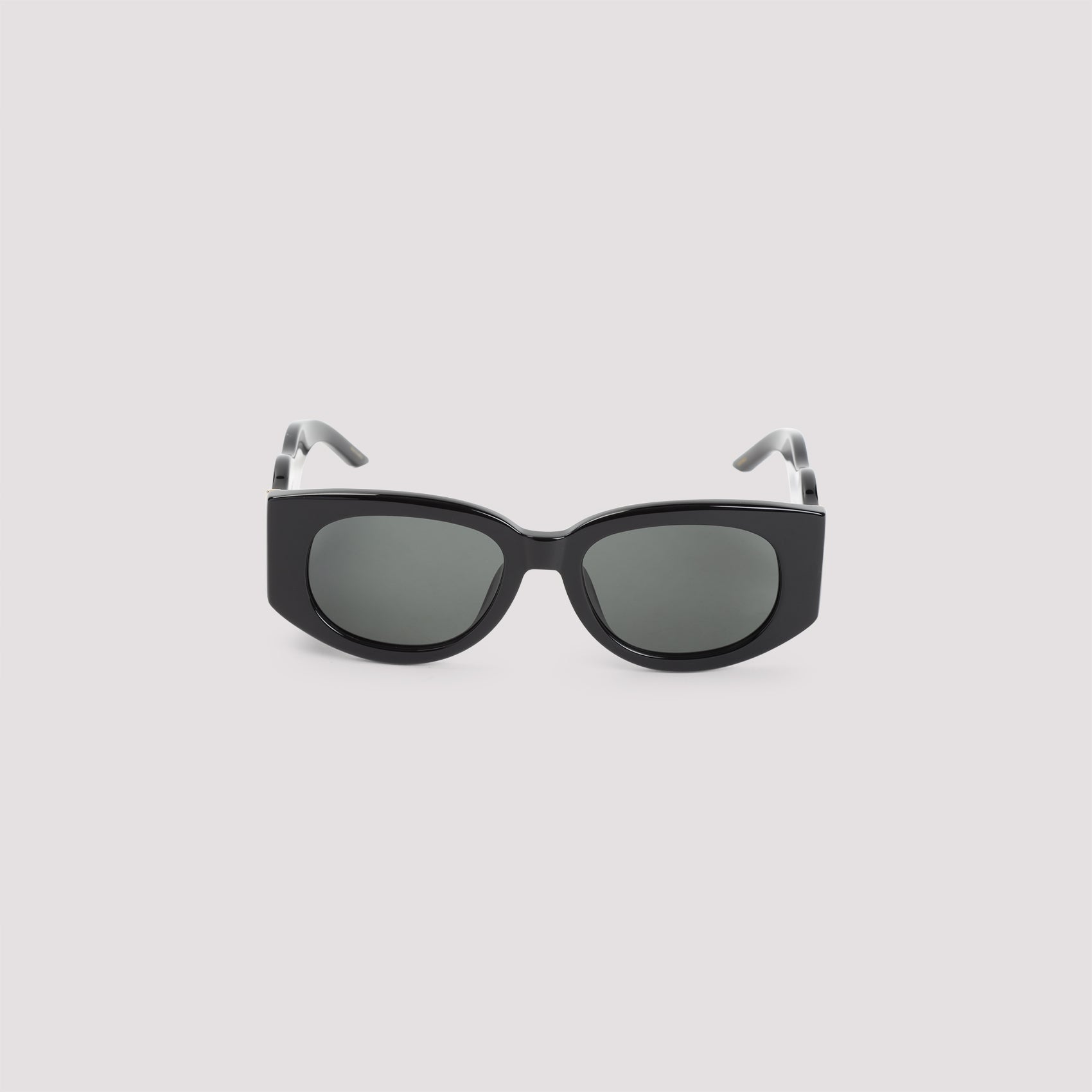Metal Oval Wave Sunglasses