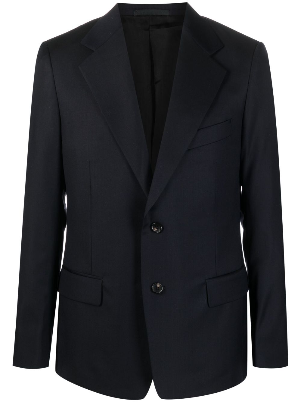 SINGLE-BREASTED WOOL BLAZER