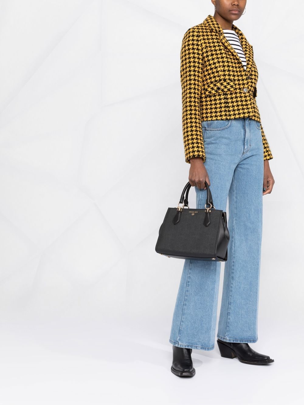 MARILYN MEDIUM SAFFIANO LEATHER SATCHEL