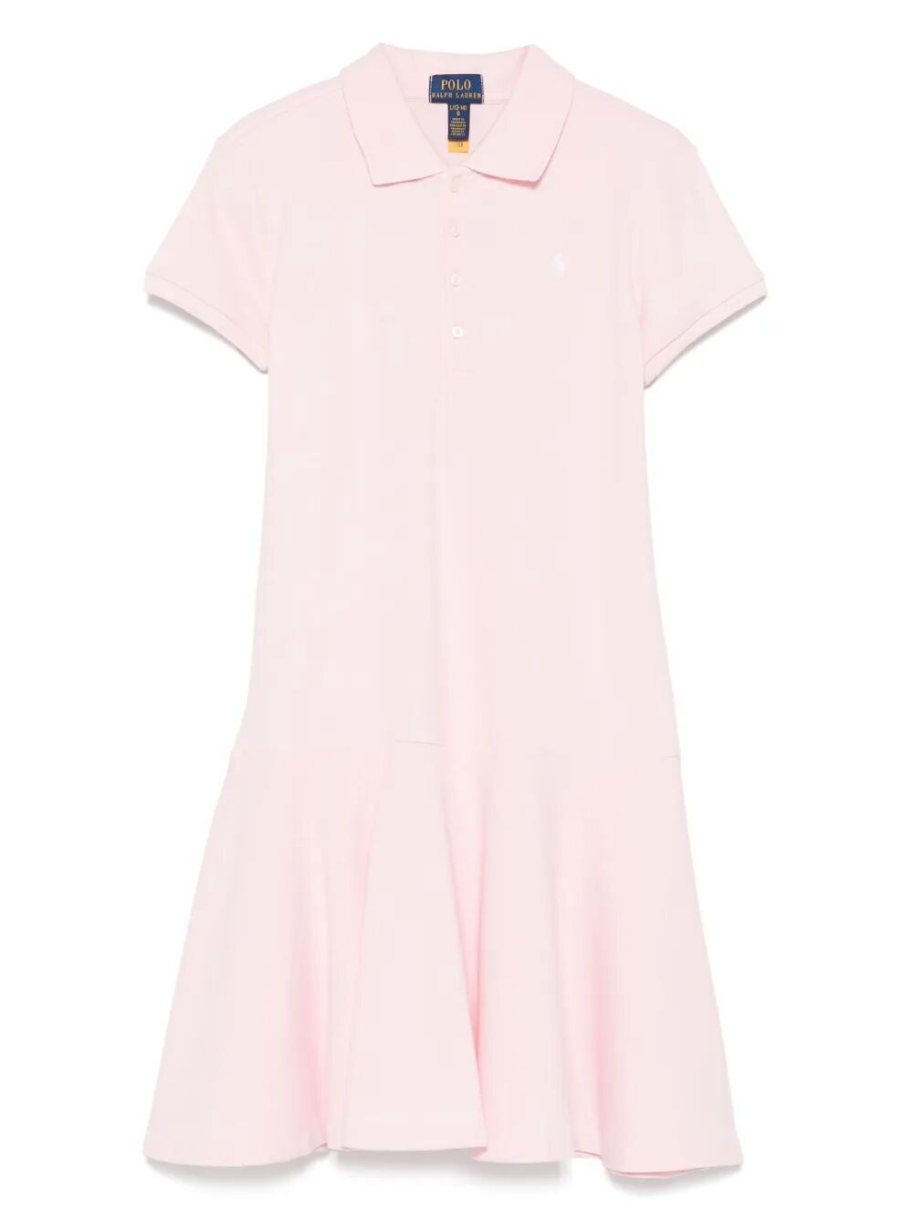 SHORT-SLEEVED POLO DRESS