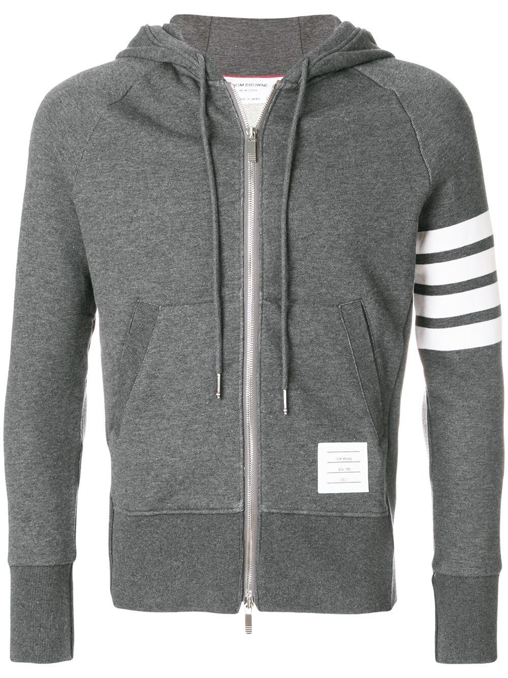 CLASSIC LOOPBACK 4-BAR ZIP HOODIE