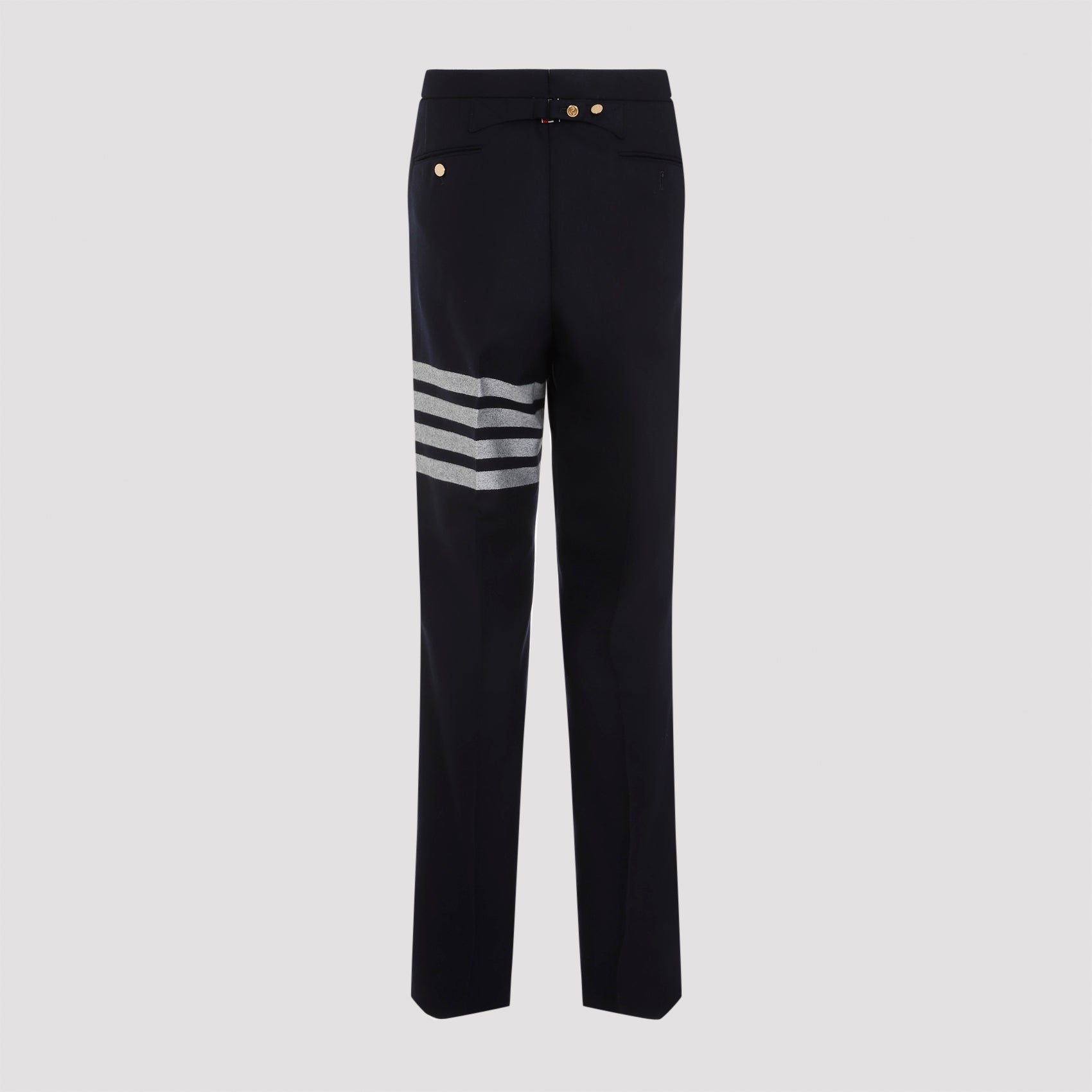 Low Rise Drop Crotch Backstrap Trousers