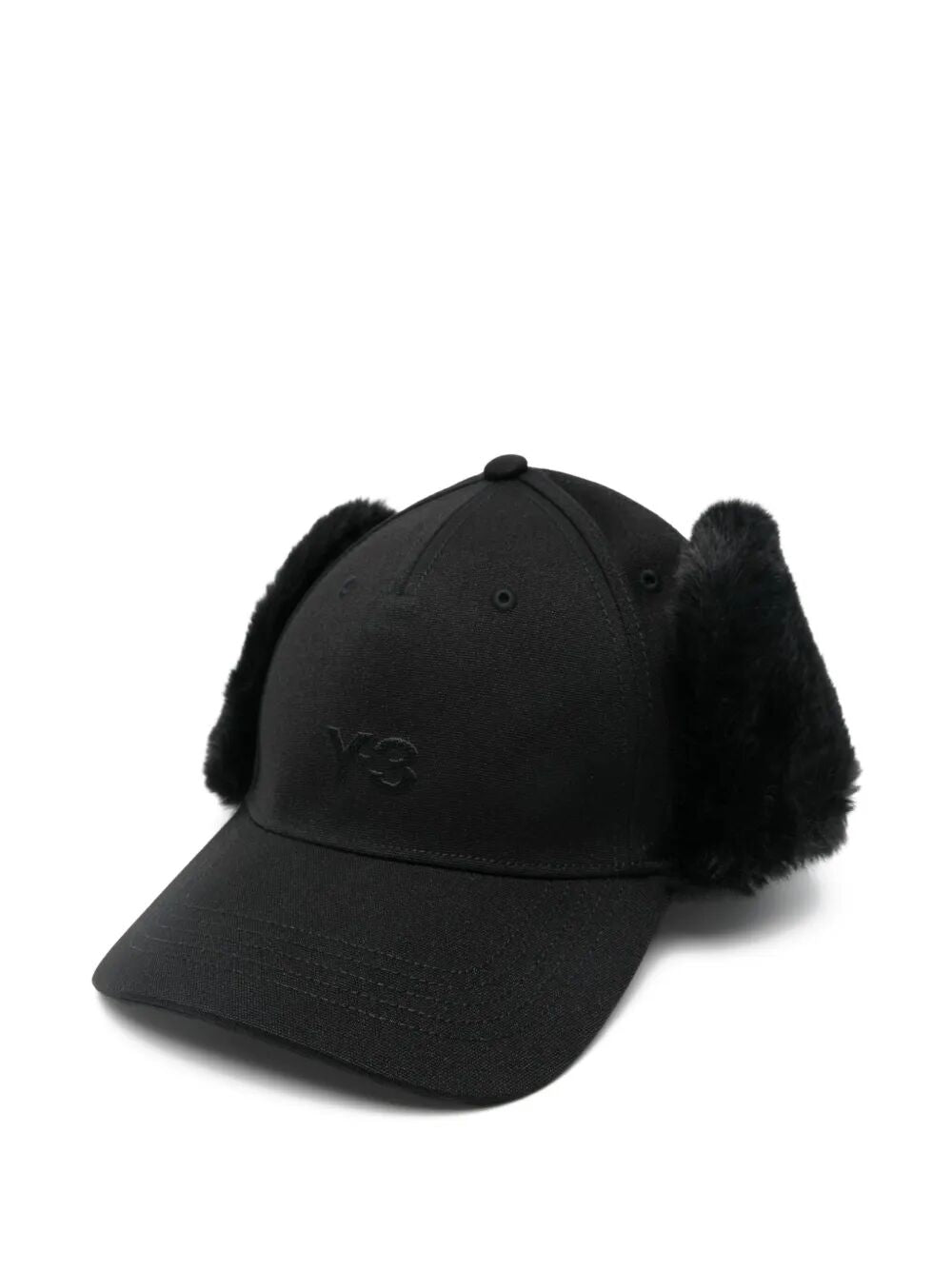 FAUX FUR BASEBALL CAP