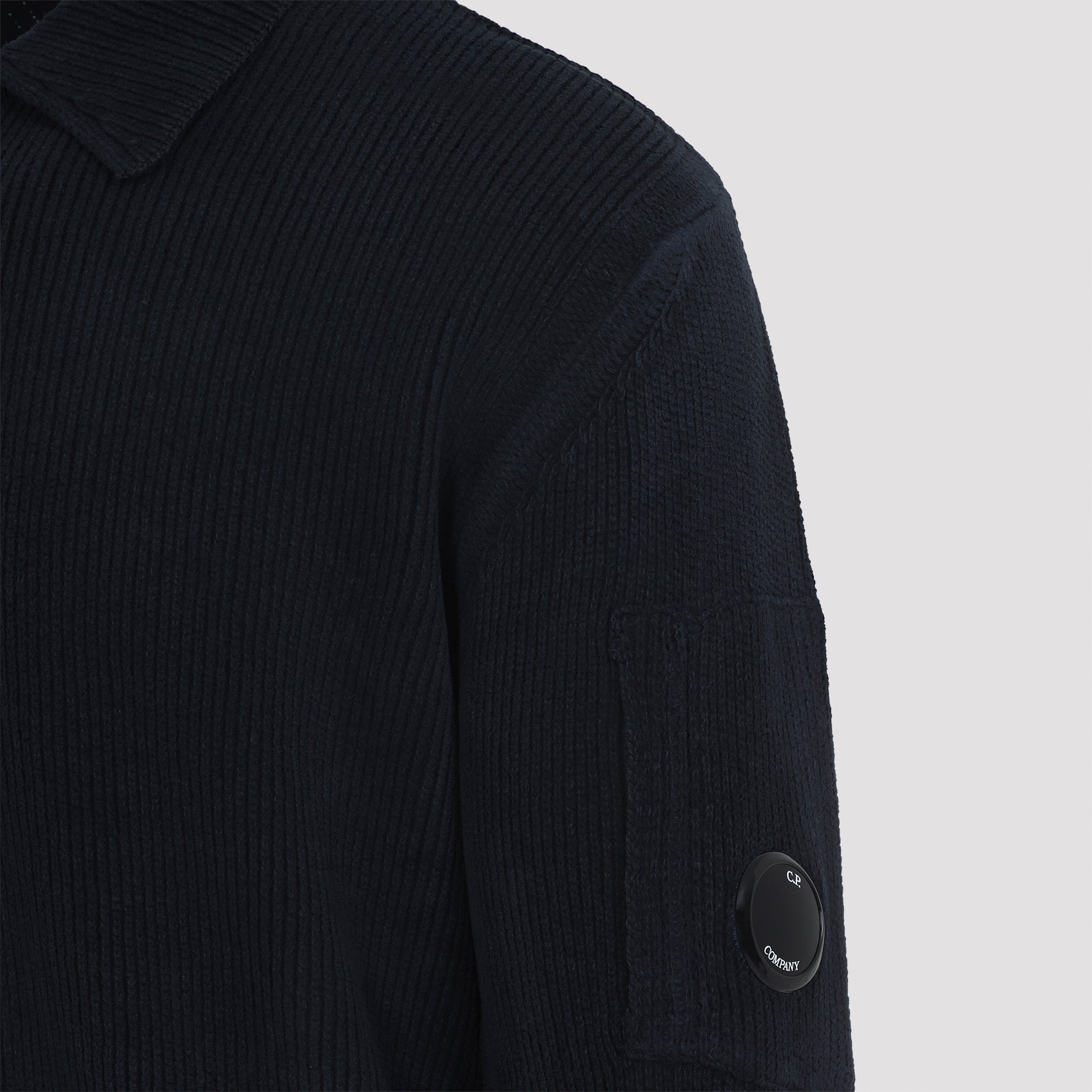 Knit Polo Collar