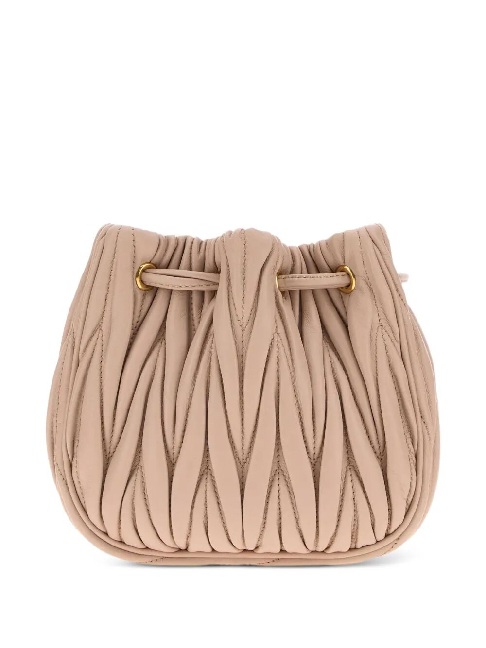 MATELASSÉ NAPPA LEATHER POUCH