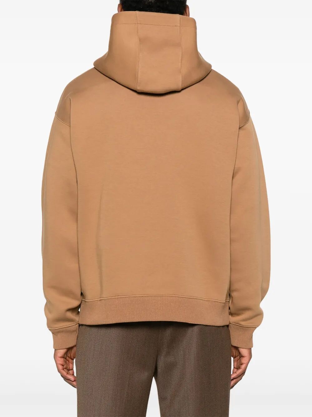 COTTON HOODIE WITH FF LINING