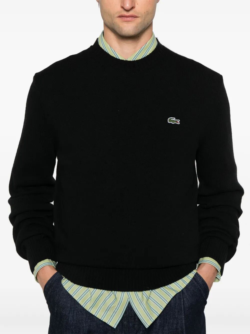 WOOL CREW NECK SWEATER