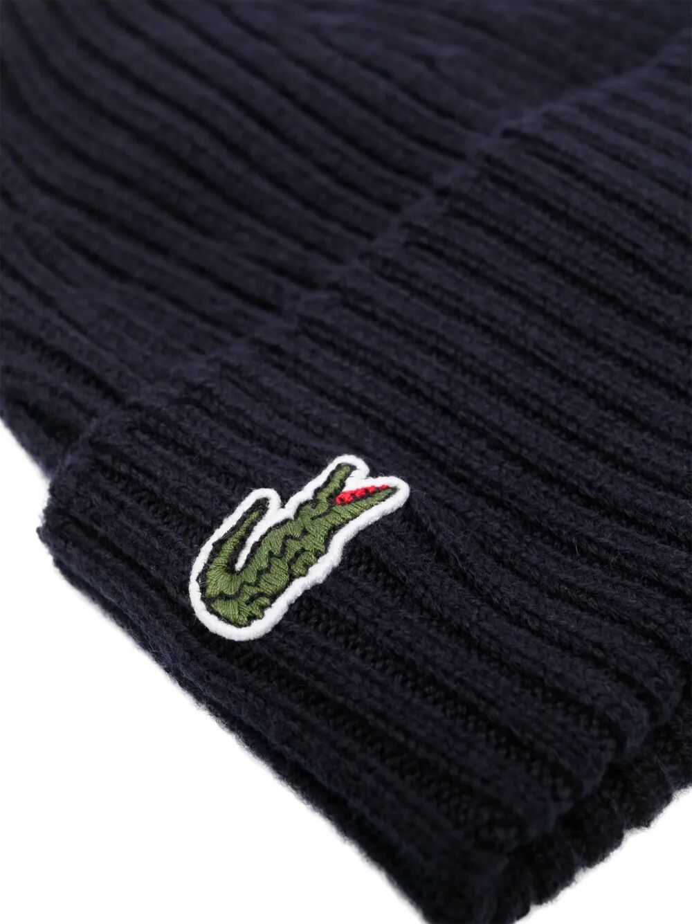 UNISEX RIB KNIT BRUSHED WOOL BEANIE