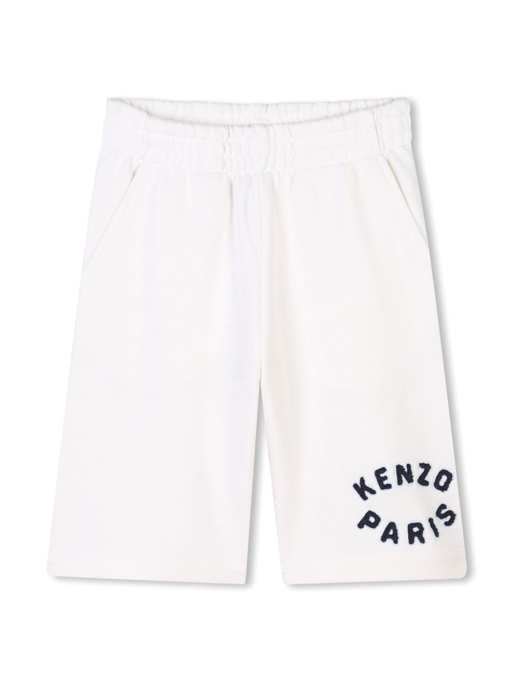 LOGO-EMBROIDERY TRACK SHORTS