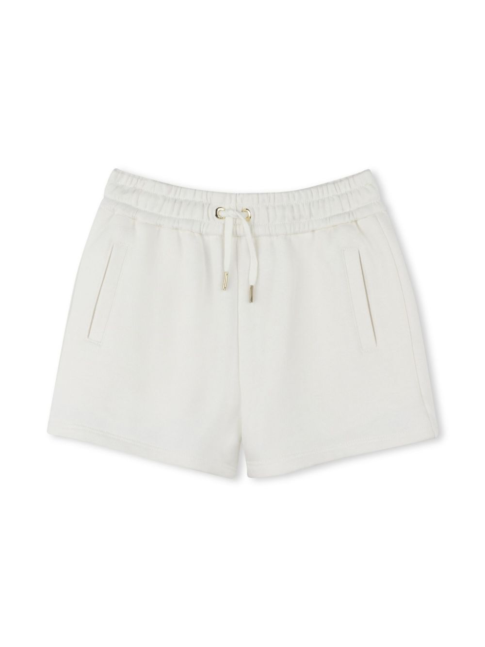 PATCH POCKETS COTTON TRACK SHORTS